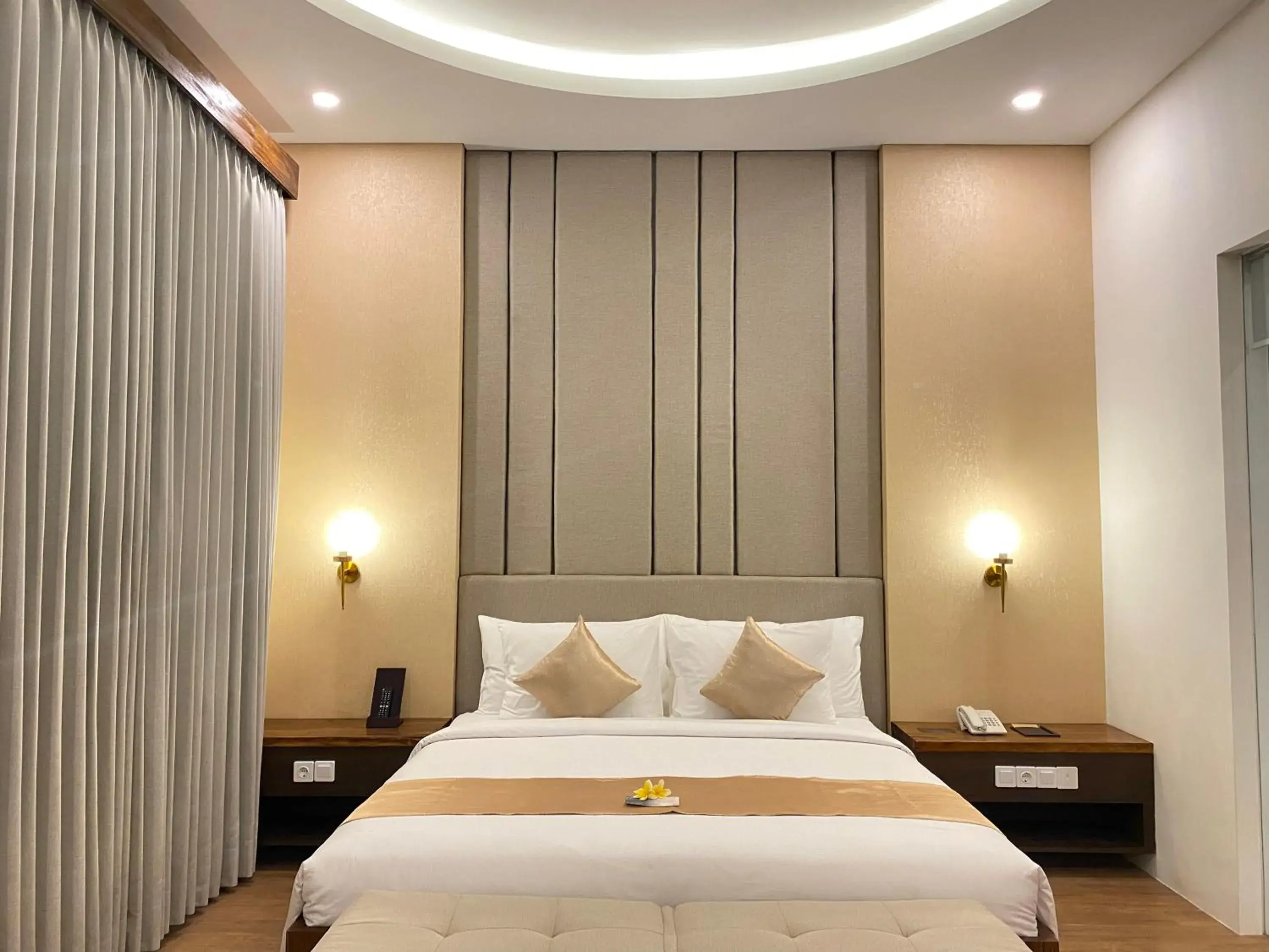 Bed in The Prime Canggu Bali by Kanaya Hospitality Bed in The Prime Canggu Bali by Kanaya Hospitality