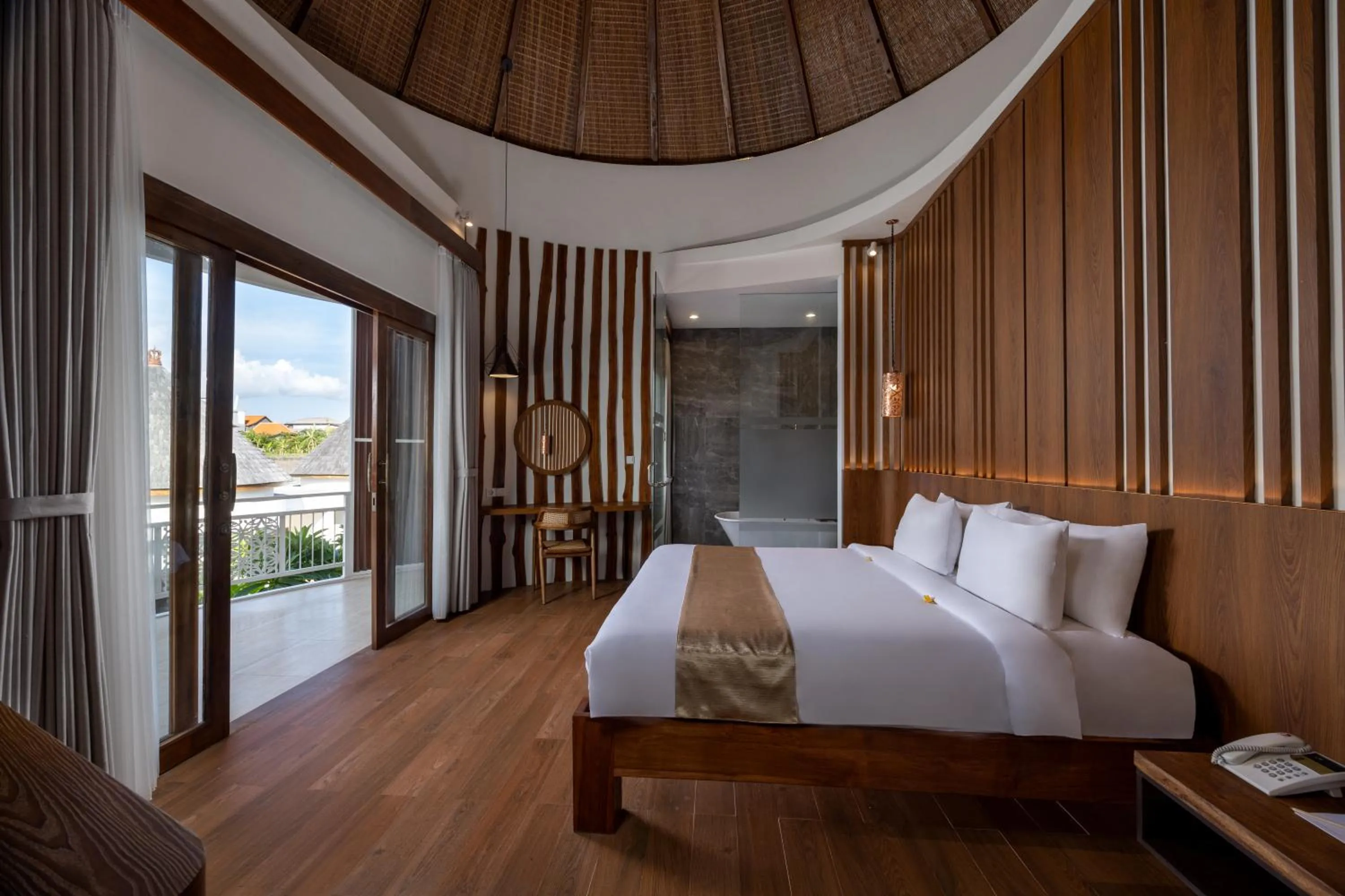 Bedroom, Bed in The Prime Canggu Bali by Kanaya Hospitality