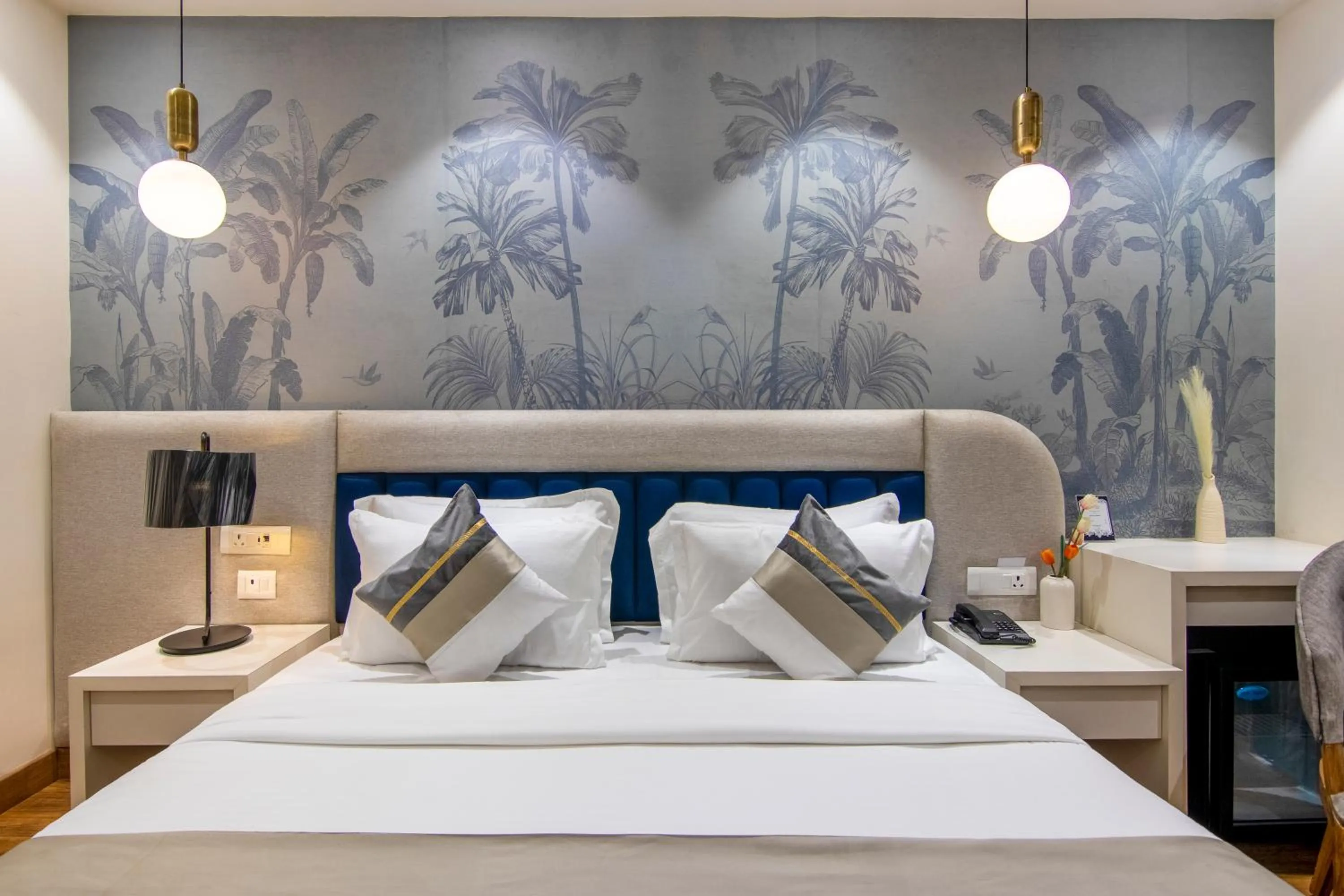 Bedroom, Bed in The Orion Elite - Green Park