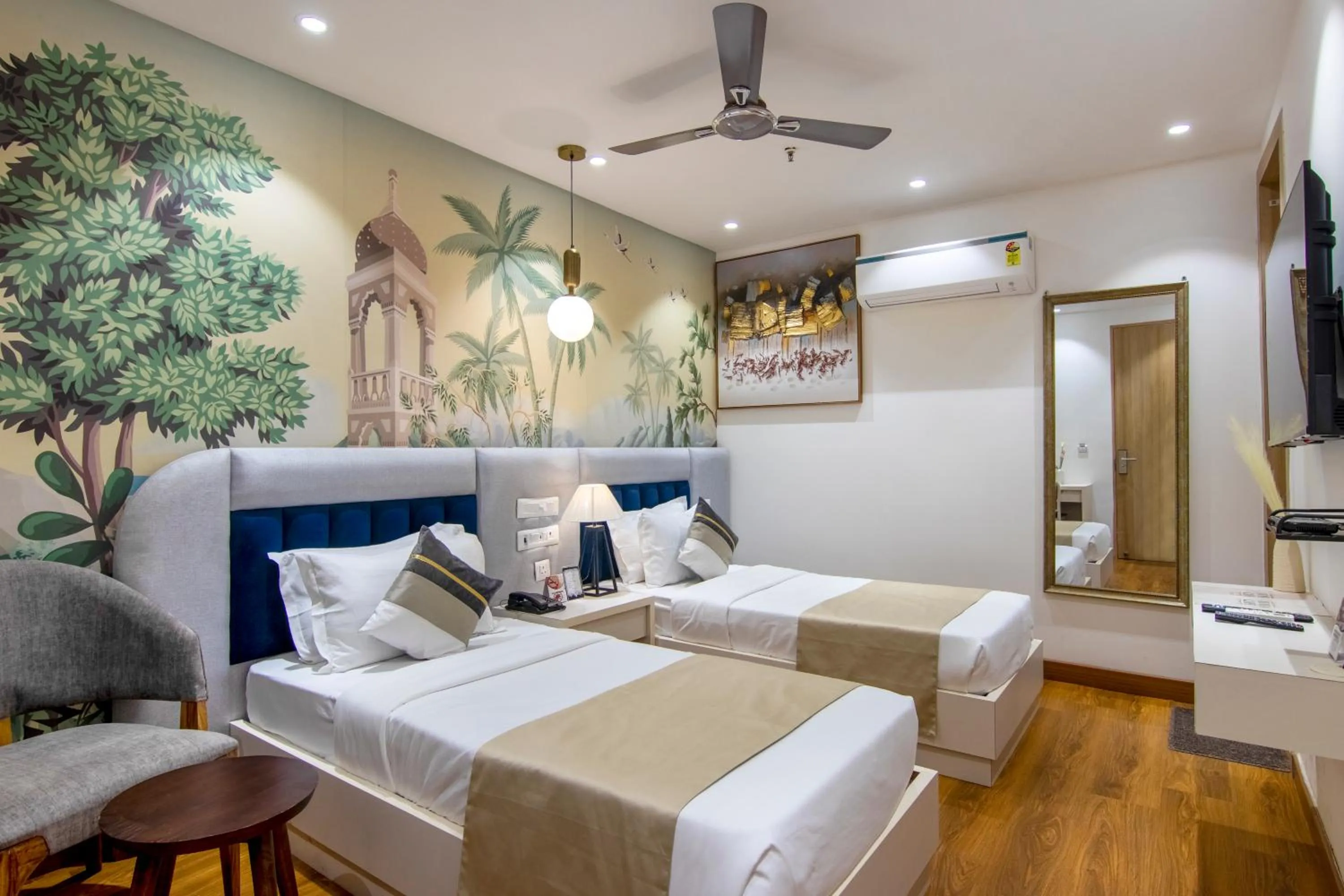 Bedroom, Bed in The Orion Elite - Green Park