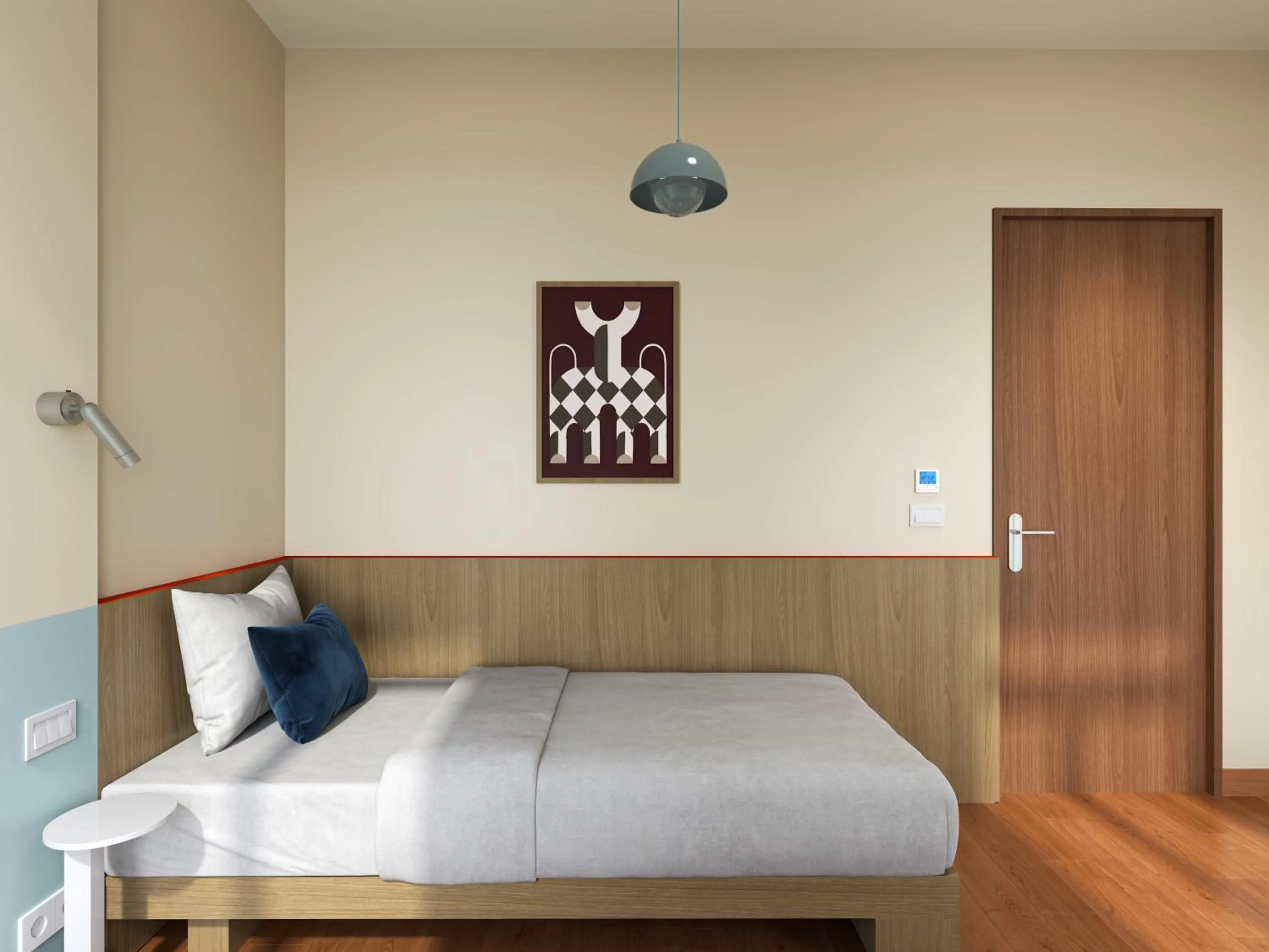 Small Room with Balcony - Single Bed in Numa Venice Forcola