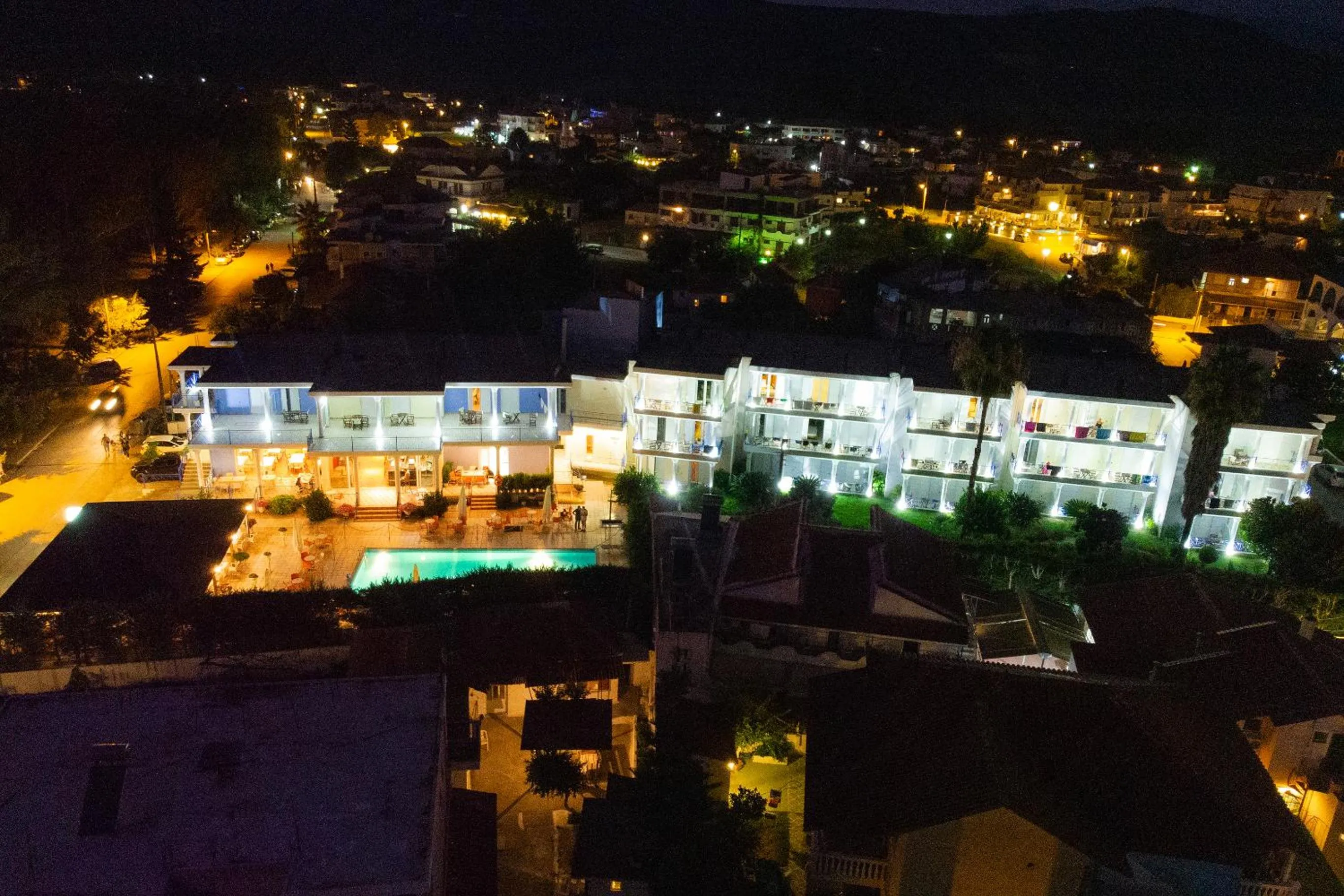 Property building in Zeus Paradise Hotel Ammoudia
