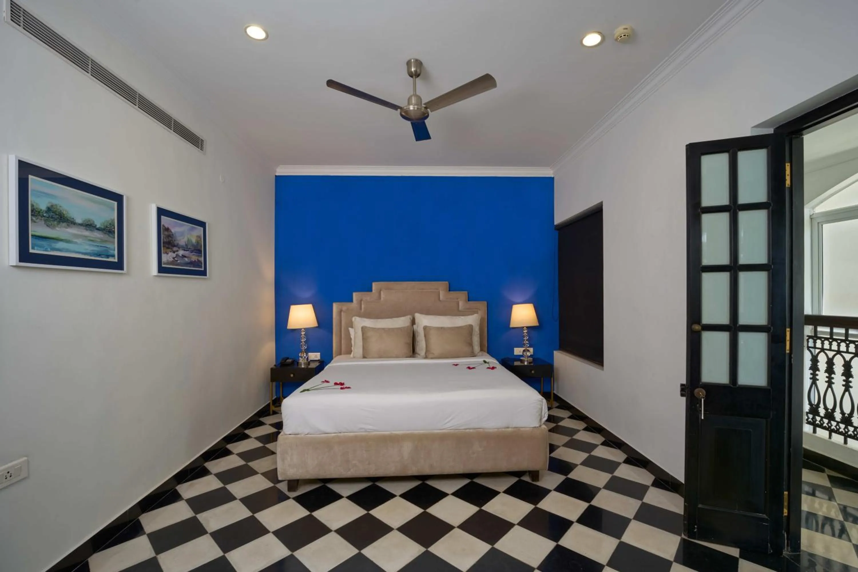 Bed in The Old Court House By Abad