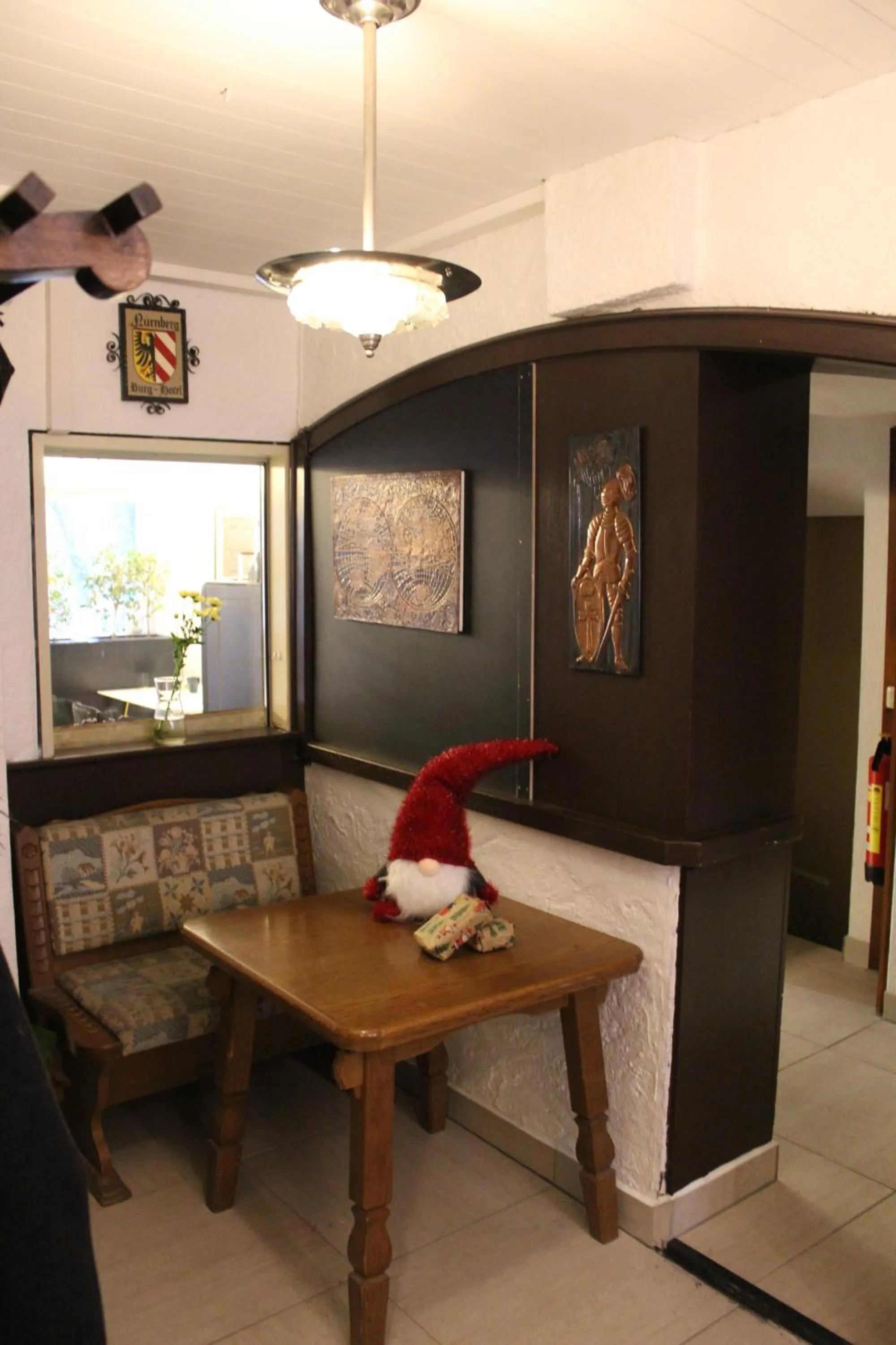 Lobby or reception in Burghotel - Das Original