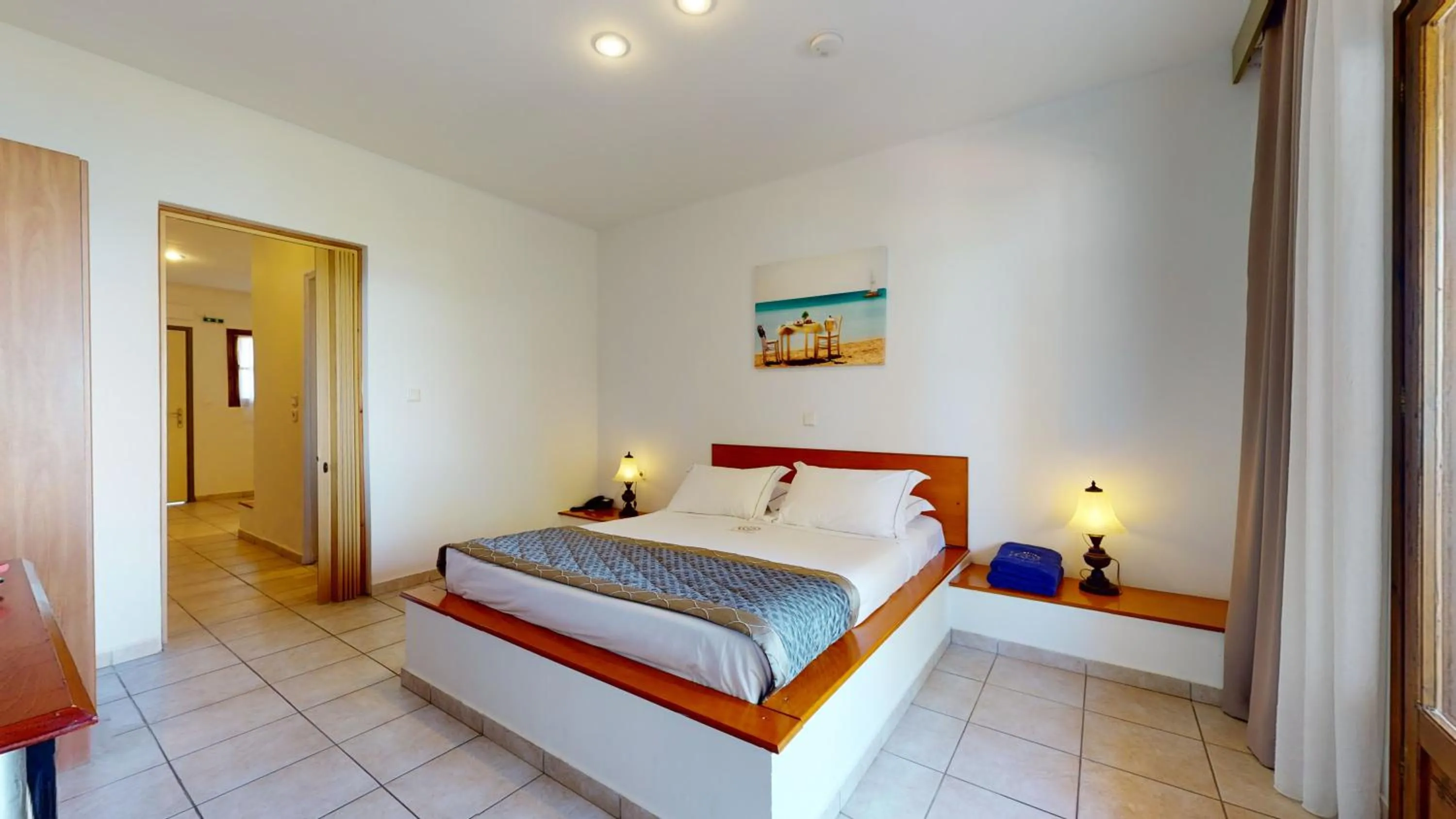 Photo of the whole room, Bed in Acrotel Elea Beach