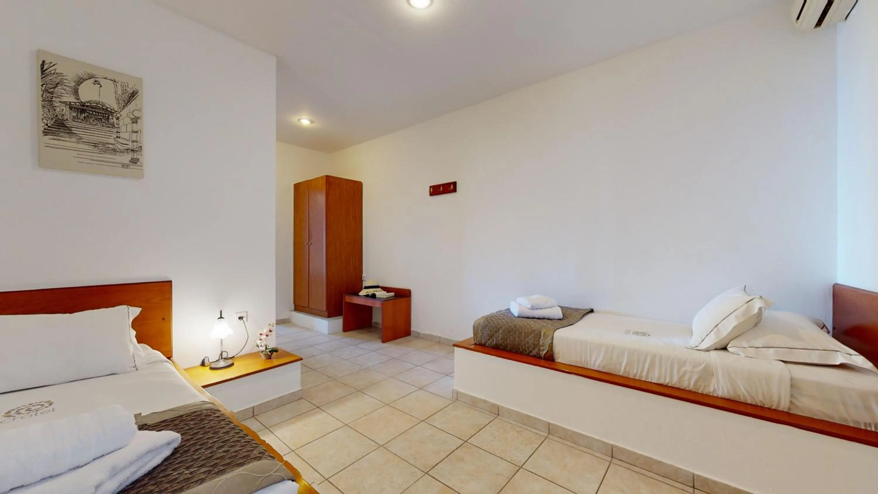 Photo of the whole room, Bed in Acrotel Elea Beach