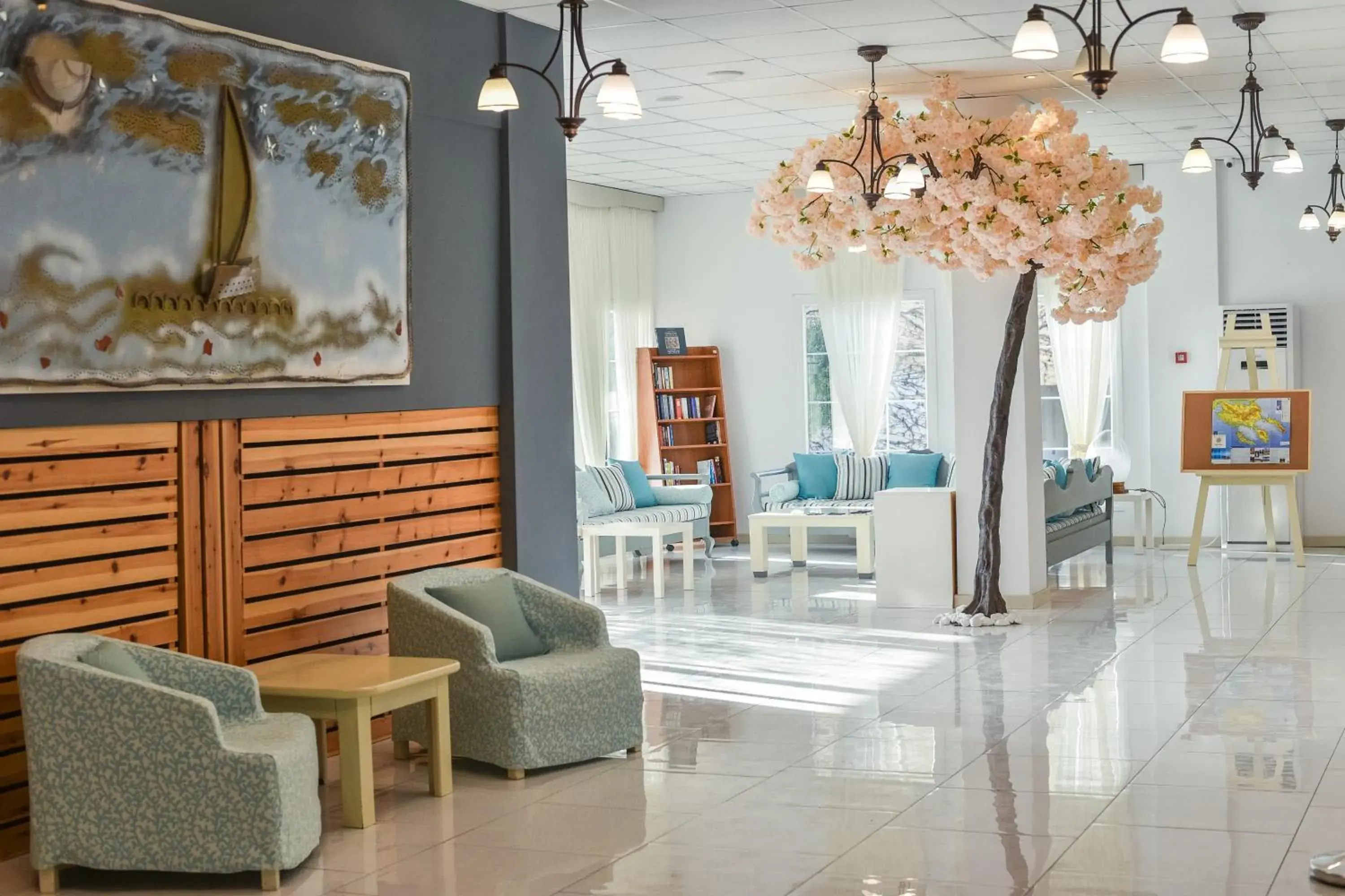 Lobby or reception in Acrotel Elea Beach Lobby or reception in Acrotel Elea Beach