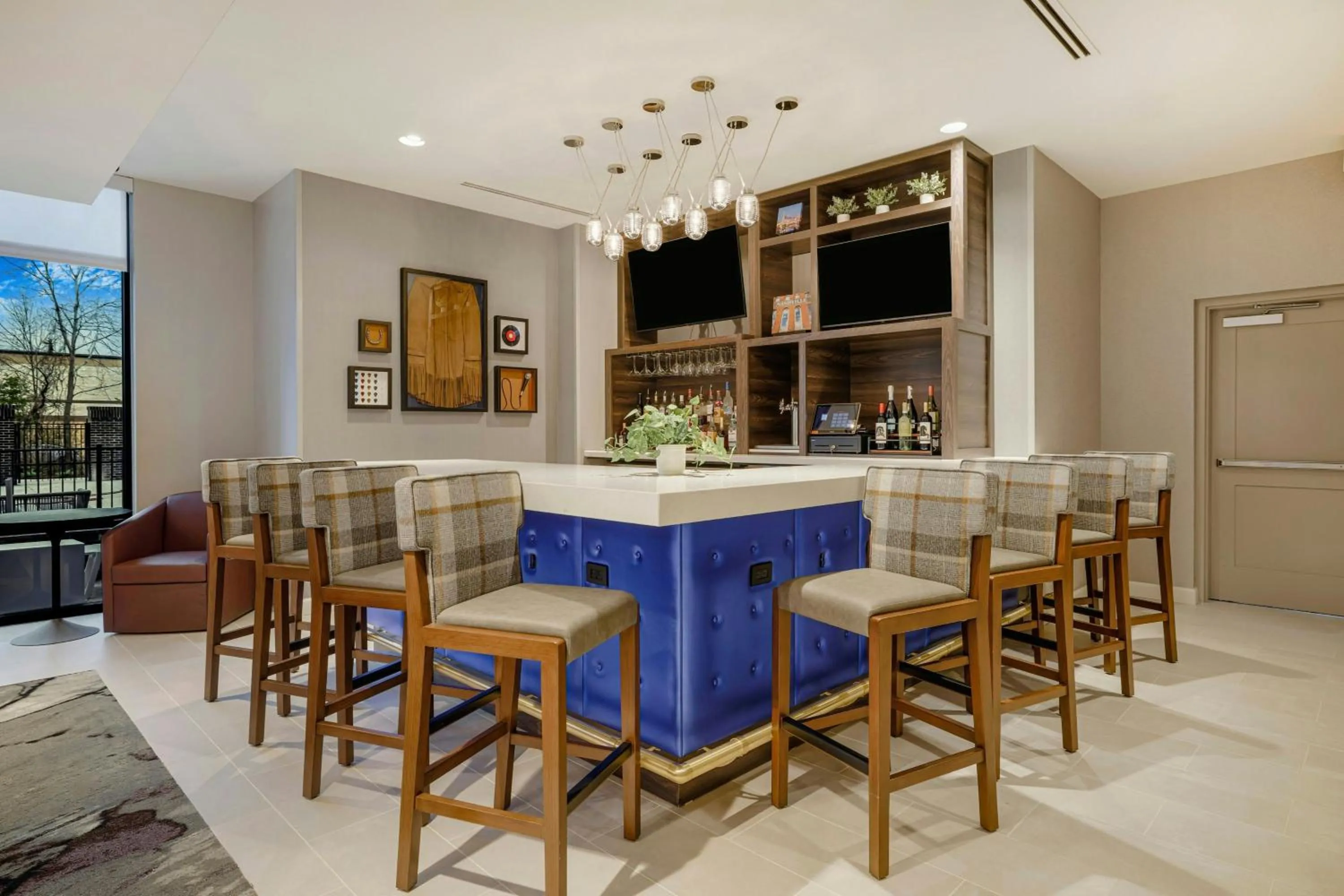 Lounge or bar in Residence Inn by Marriott Nashville Metro Center