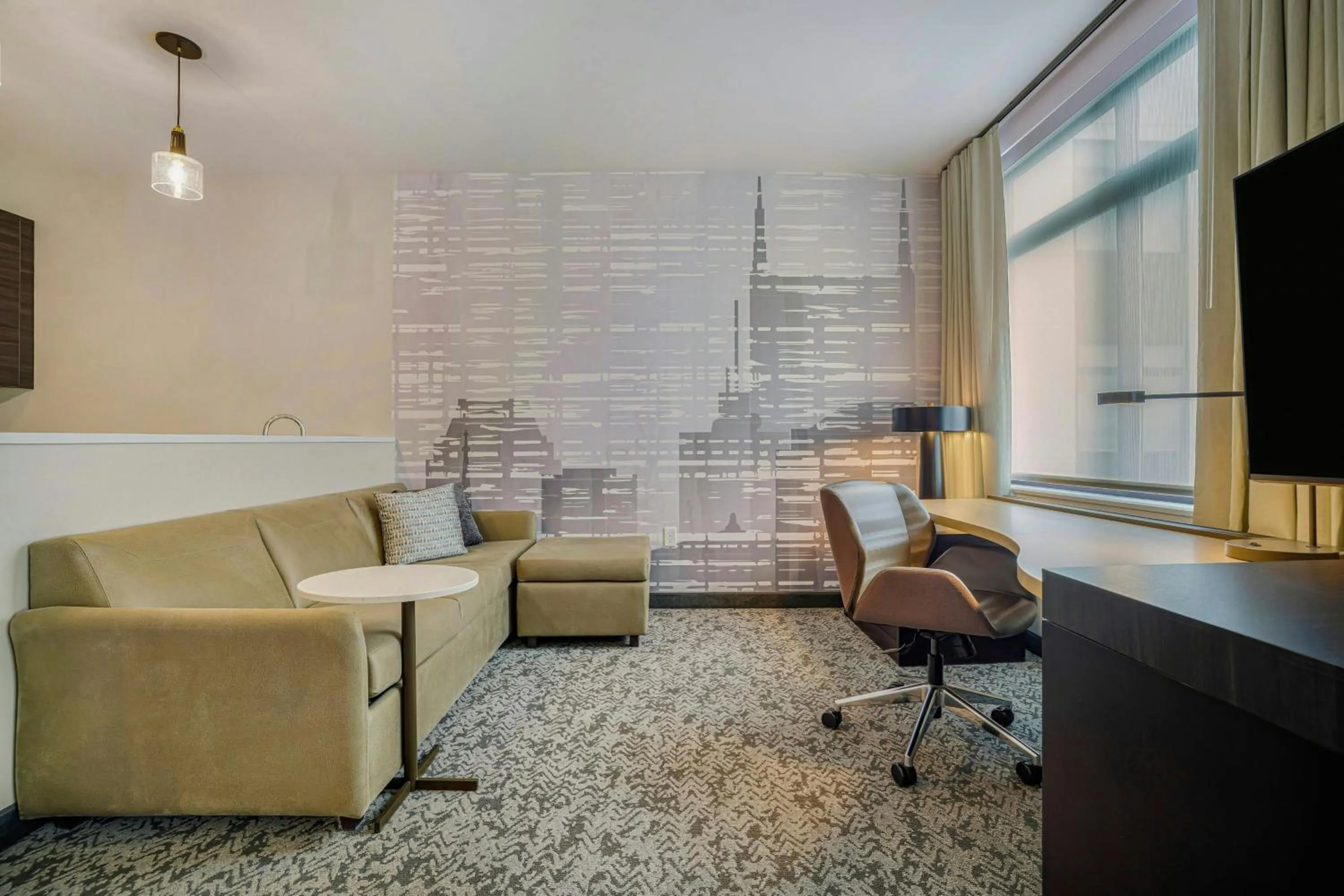 Living room in Residence Inn by Marriott Nashville Metro Center