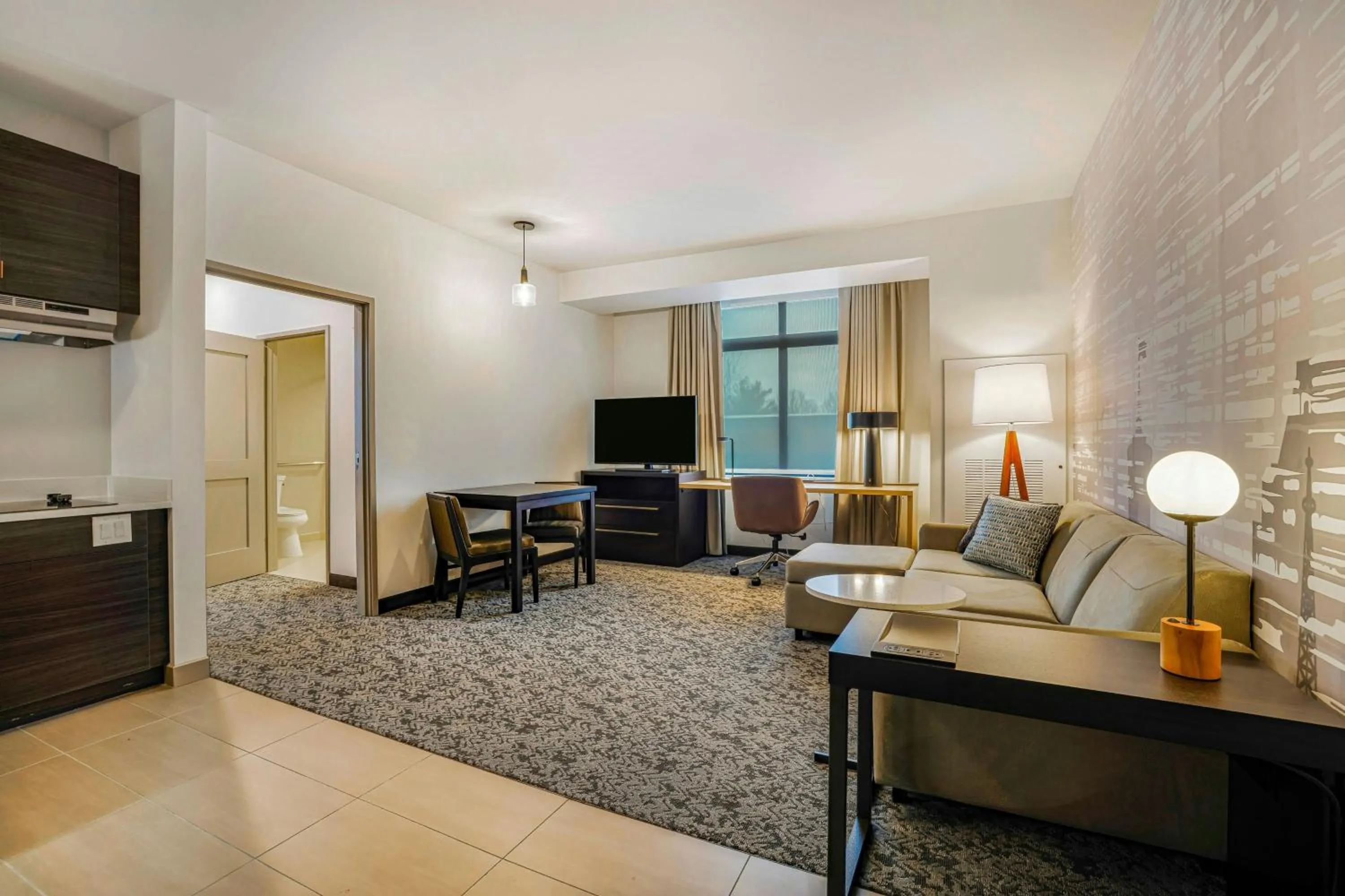 Living room in Residence Inn by Marriott Nashville Metro Center