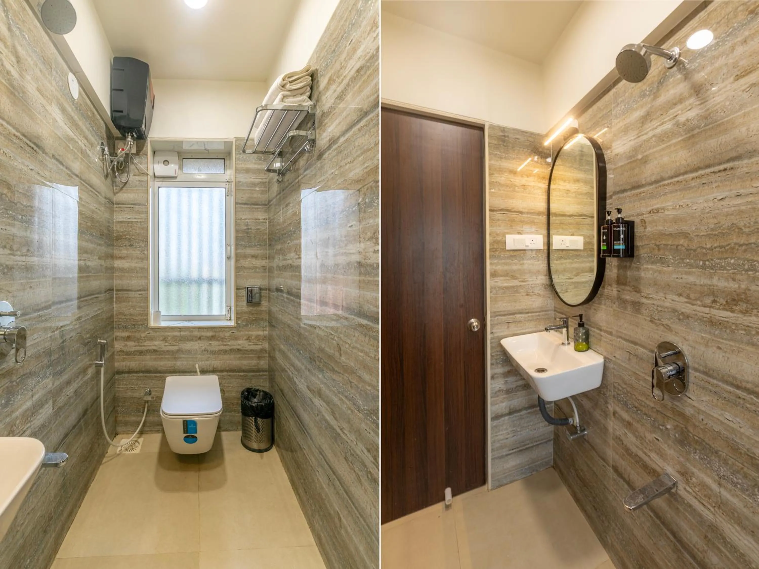 Shower in The Orion Premium Suites