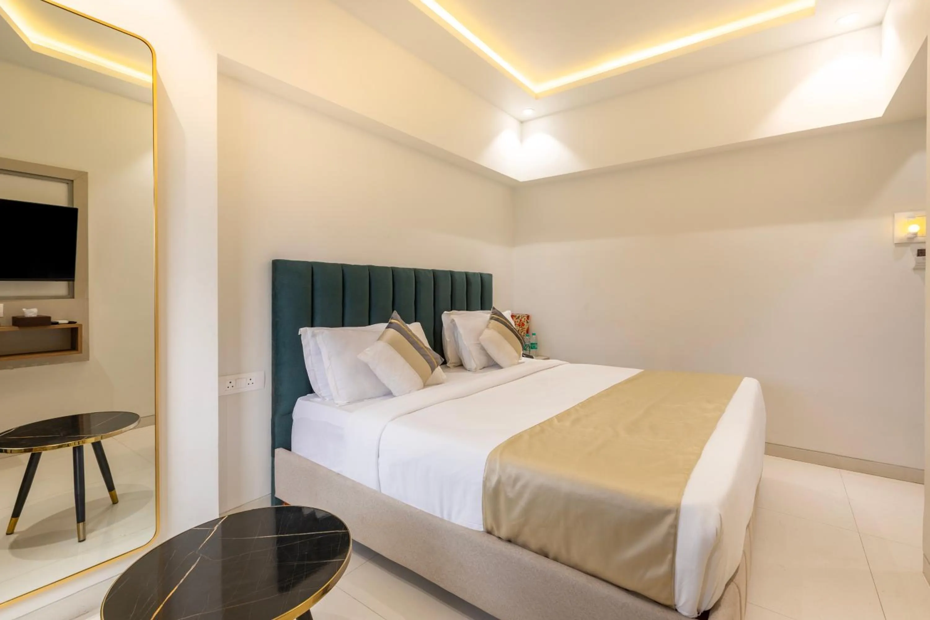 Bed in The Orion Premium Suites