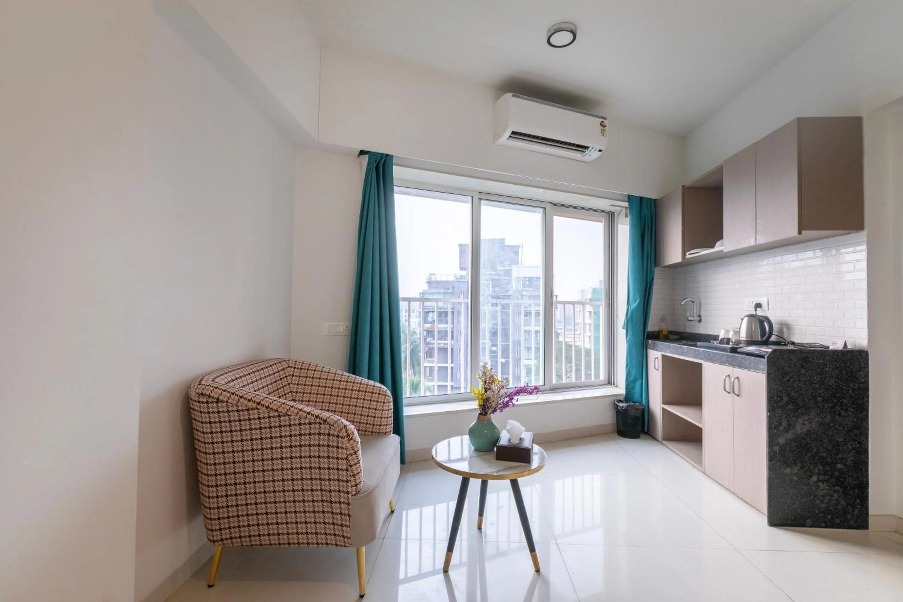 Kitchen or kitchenette in The Orion Premium Suites