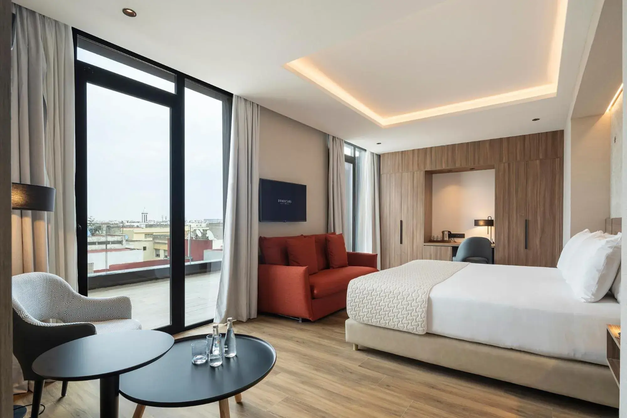 Bed in Eurostars Casa Anfa Bed in Eurostars Casa Anfa