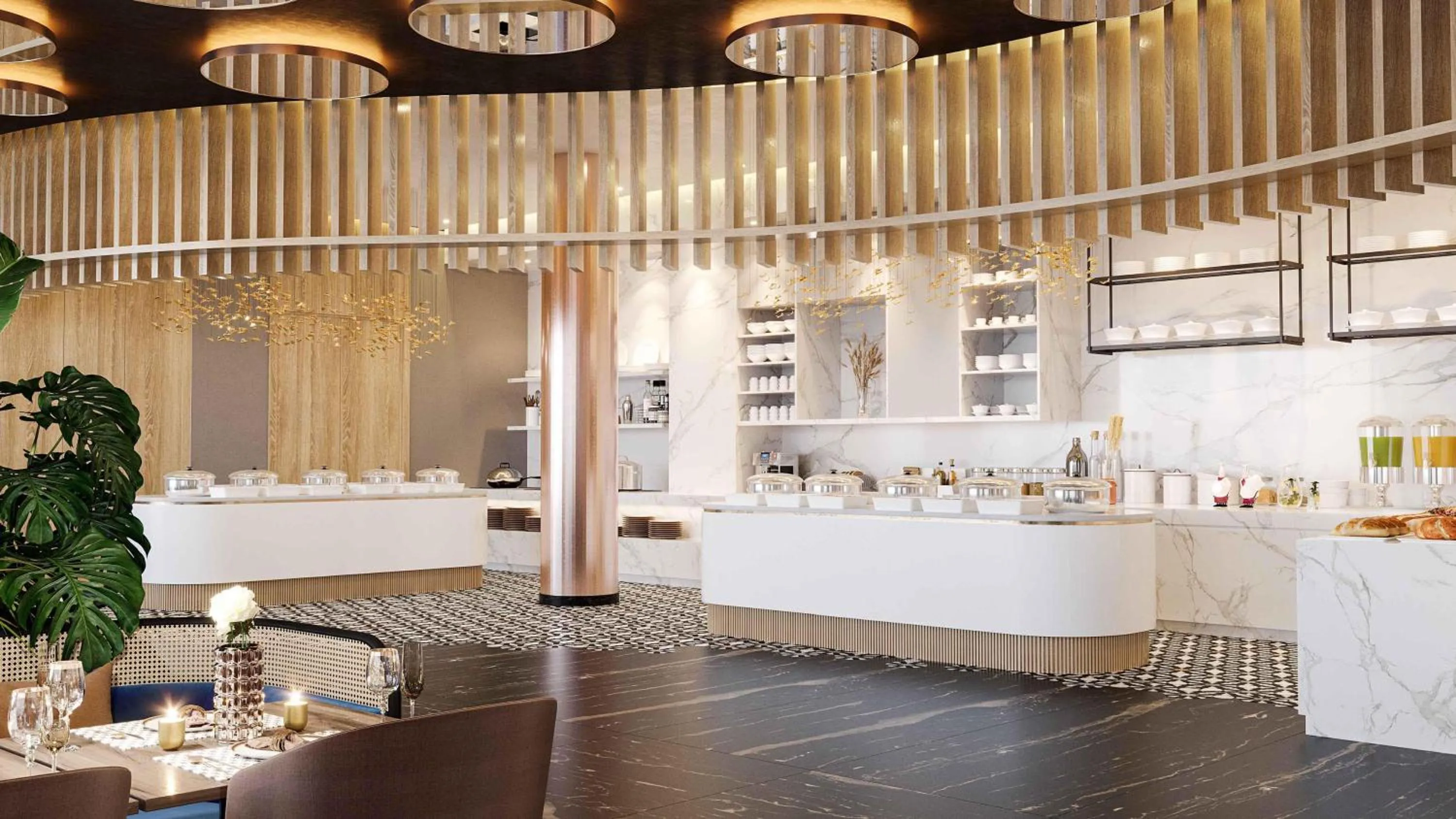 Food and drinks in Eurostars Casa Anfa