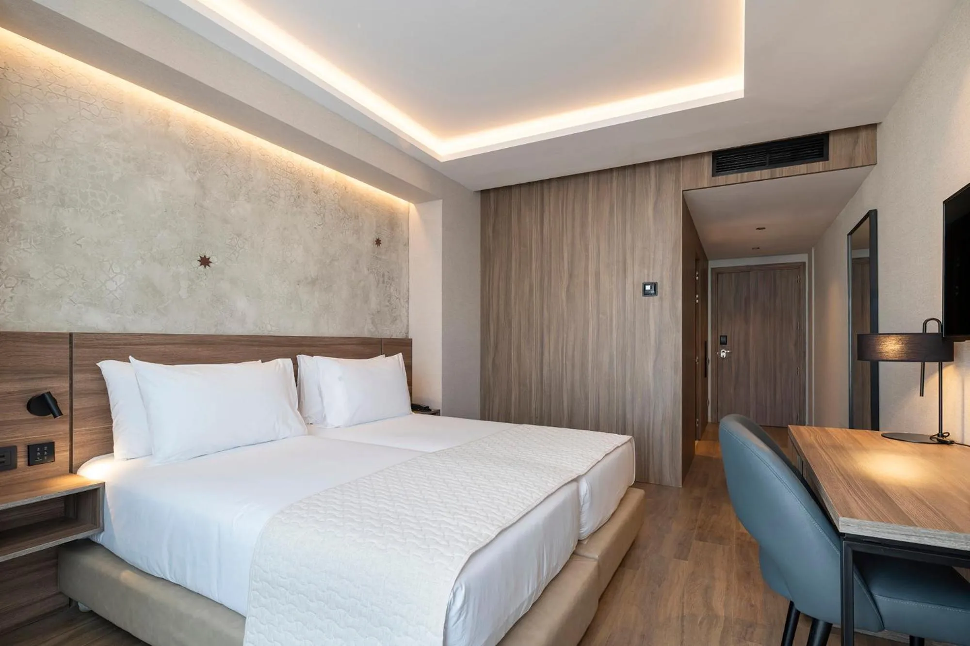 Bed in Eurostars Casa Anfa