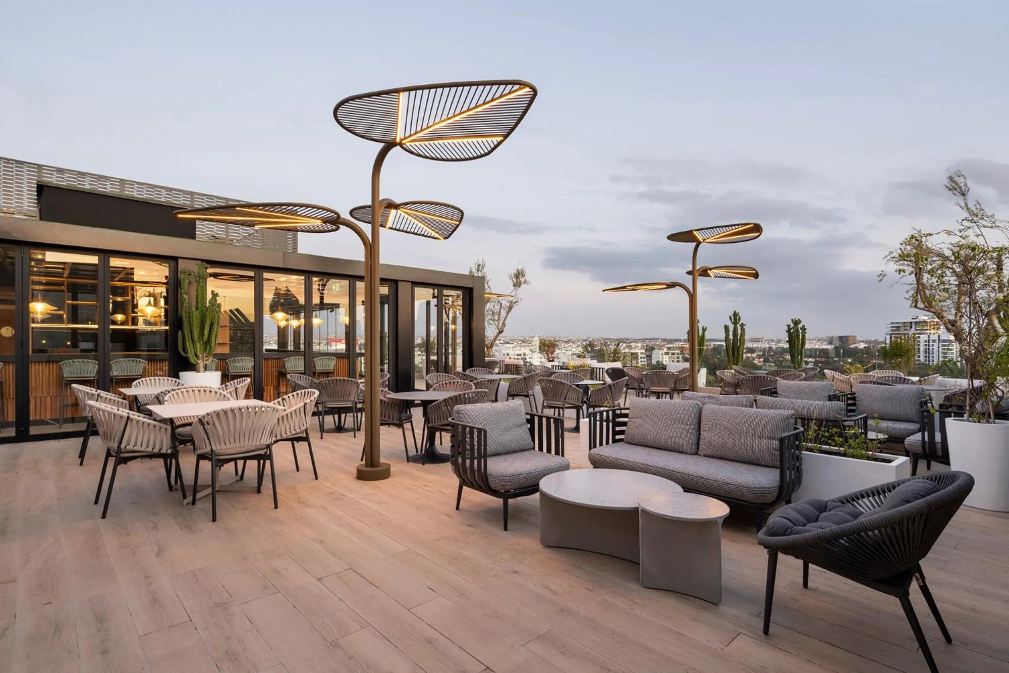 Bird's eye view in Eurostars Casa Anfa