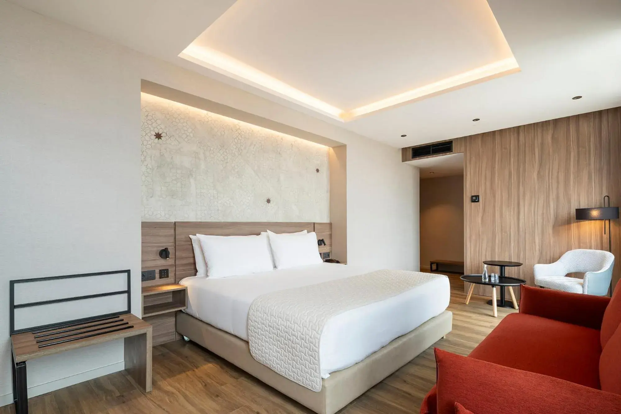 Bed in Eurostars Casa Anfa Bed in Eurostars Casa Anfa