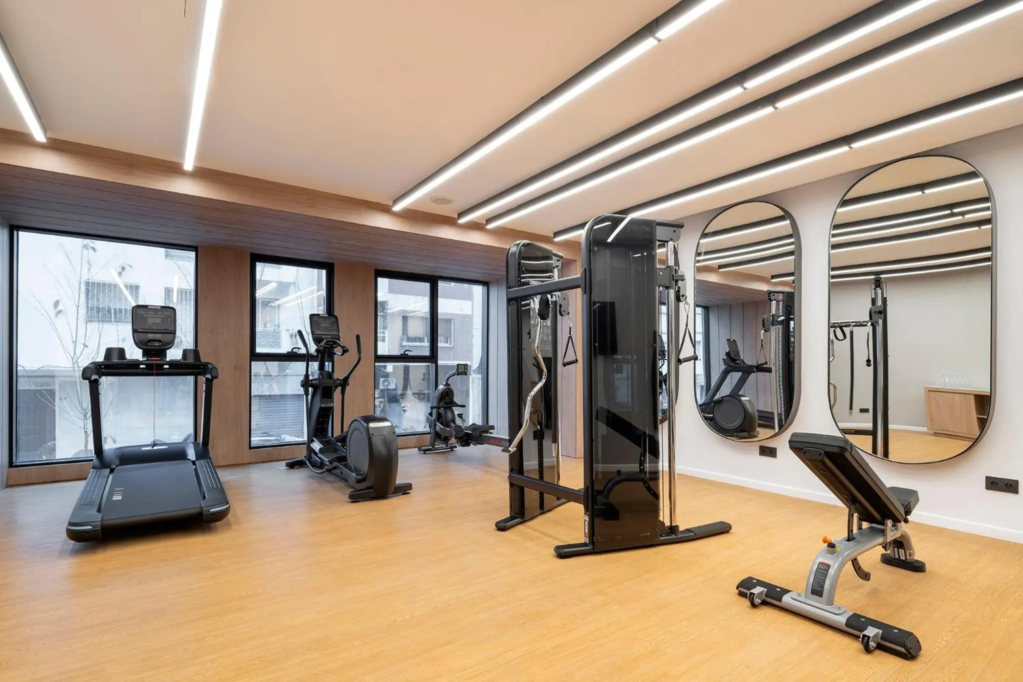 Fitness centre/facilities in Eurostars Casa Anfa