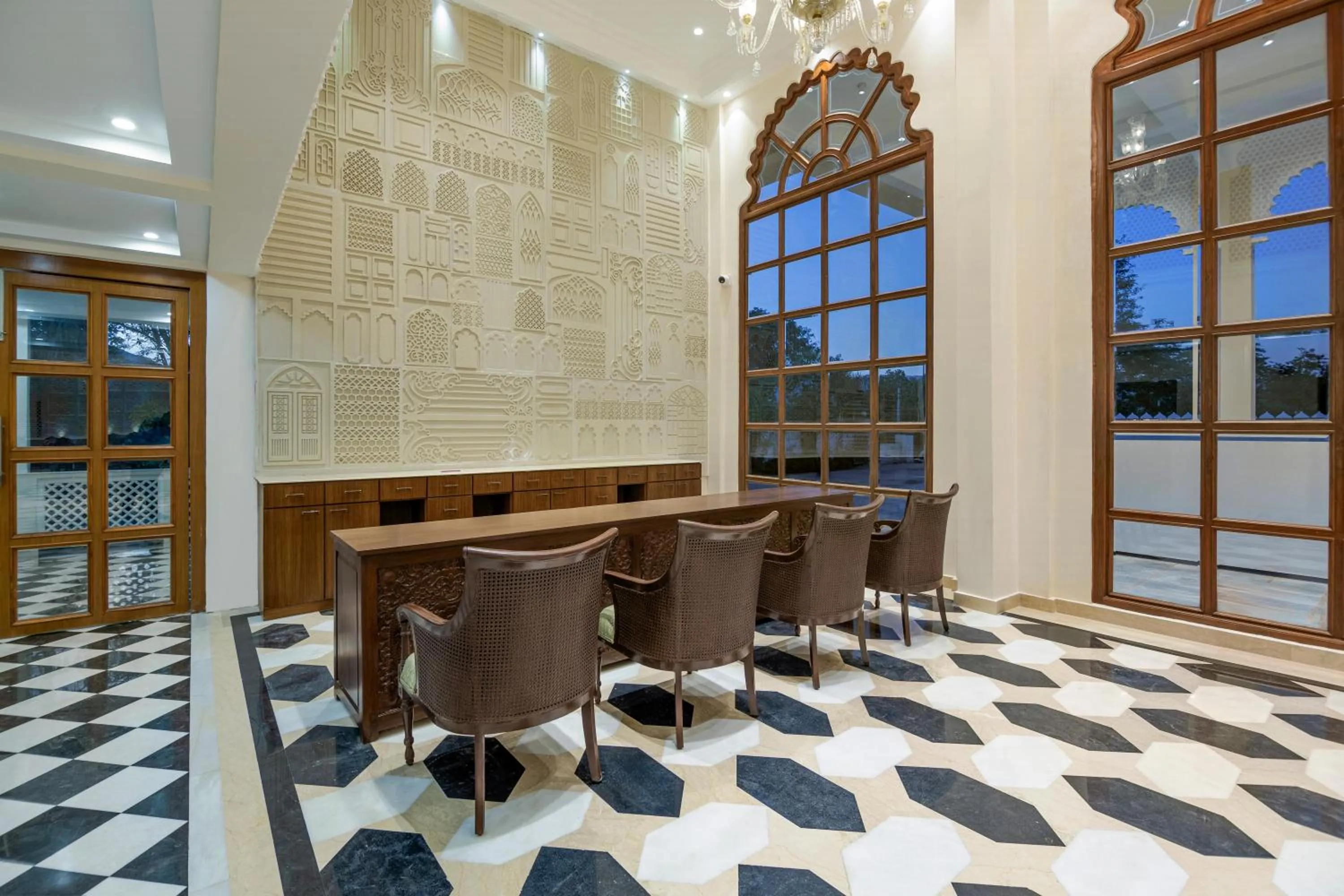 Lobby or reception in Sterling Aravalli Udaipur