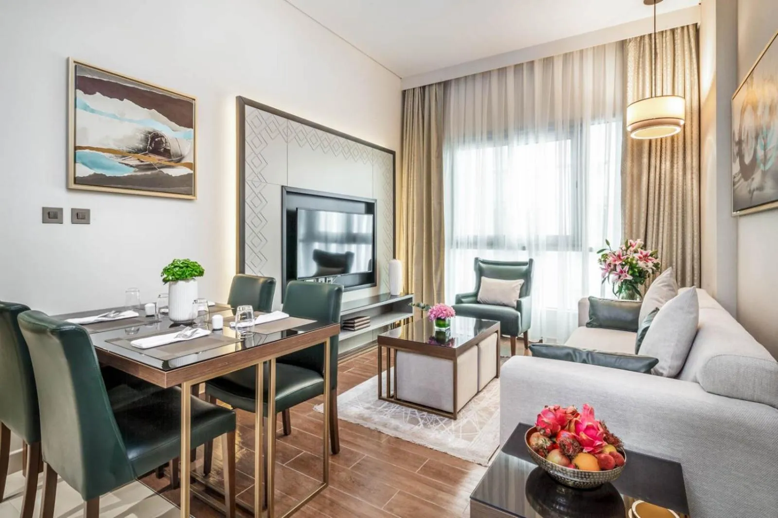 Living room in Central Inn Hotel & Suites - Al Sadd, Doha, Qatar