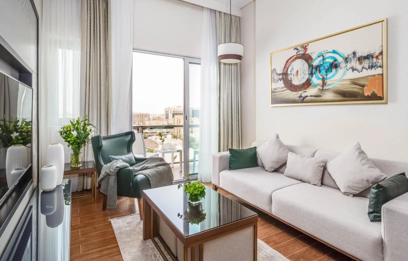 Living room in Central Inn Hotel & Suites - Al Sadd, Doha, Qatar