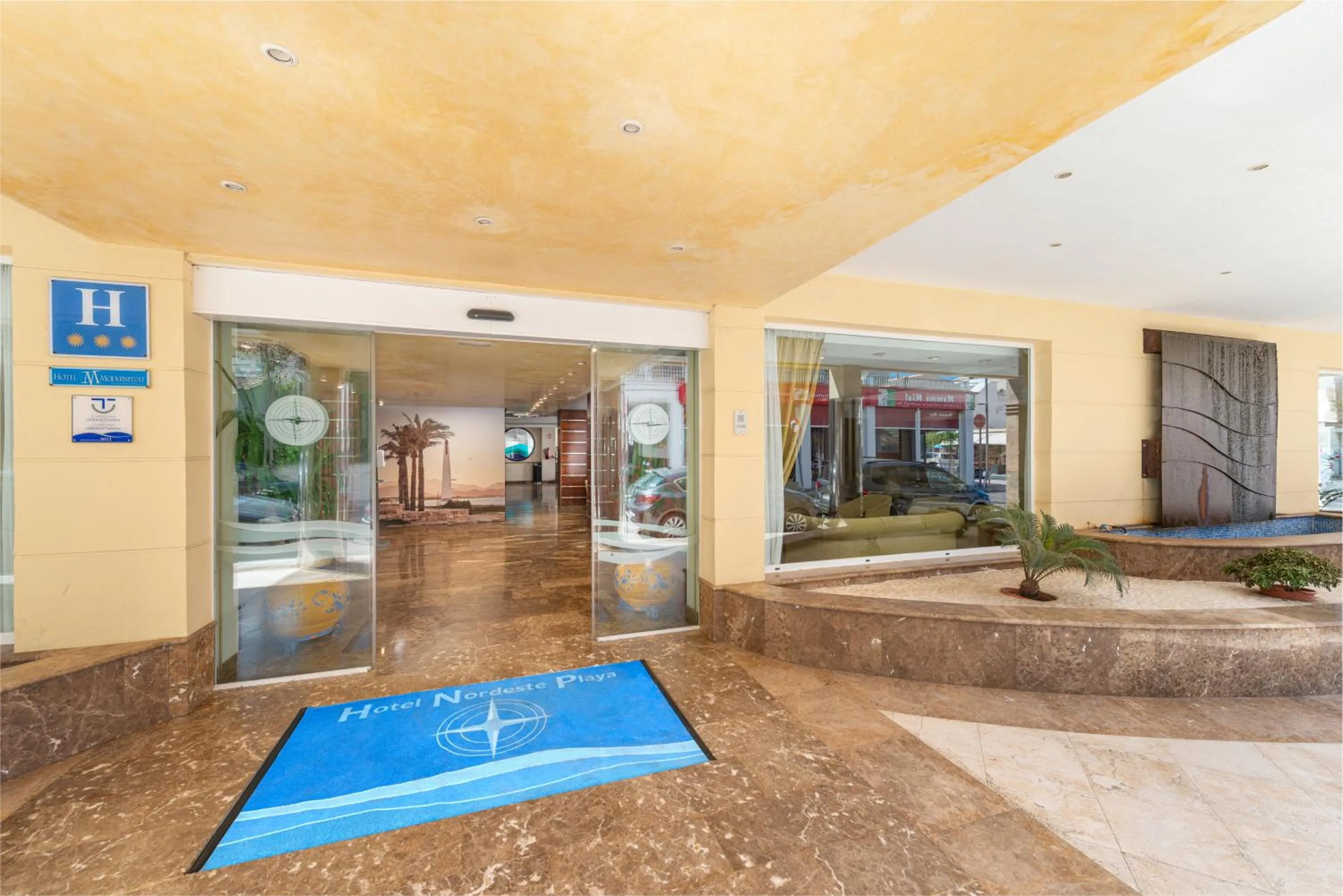 Lobby or reception in O7 Nordeste Playa