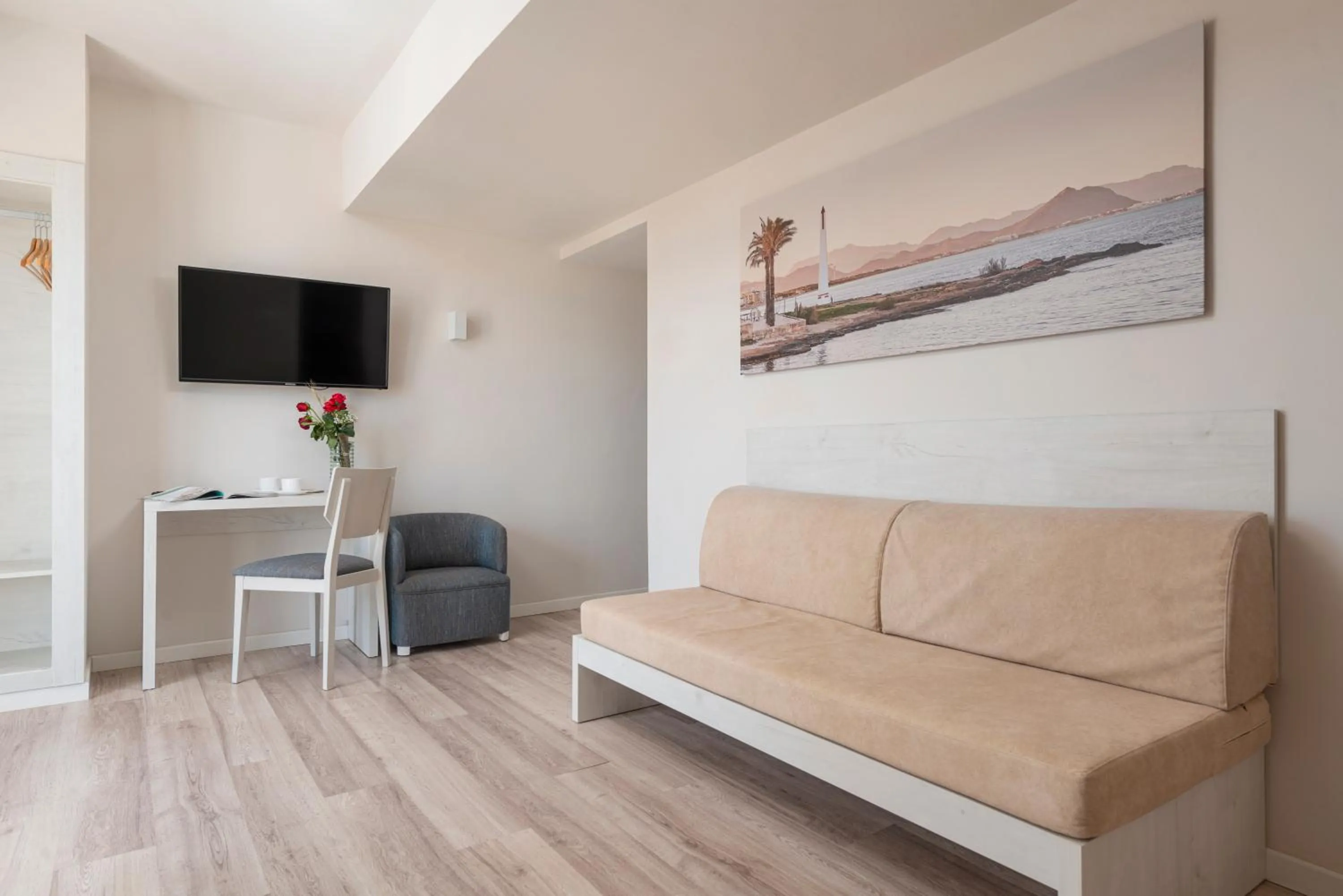 Living room in O7 Nordeste Playa