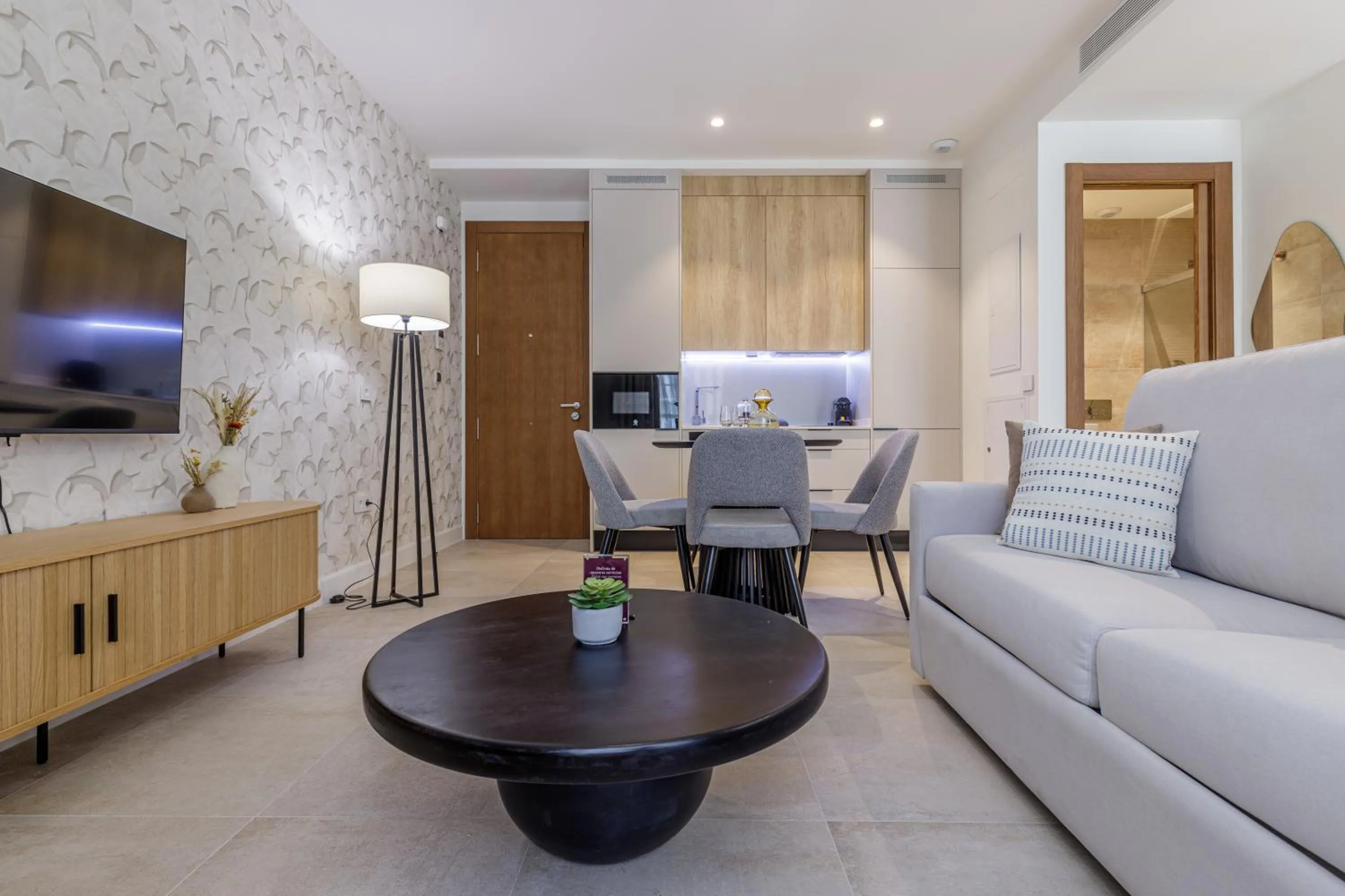 TV and multimedia in Plaza del Siglo Suites & Boutique Apartments by Caleta Homes