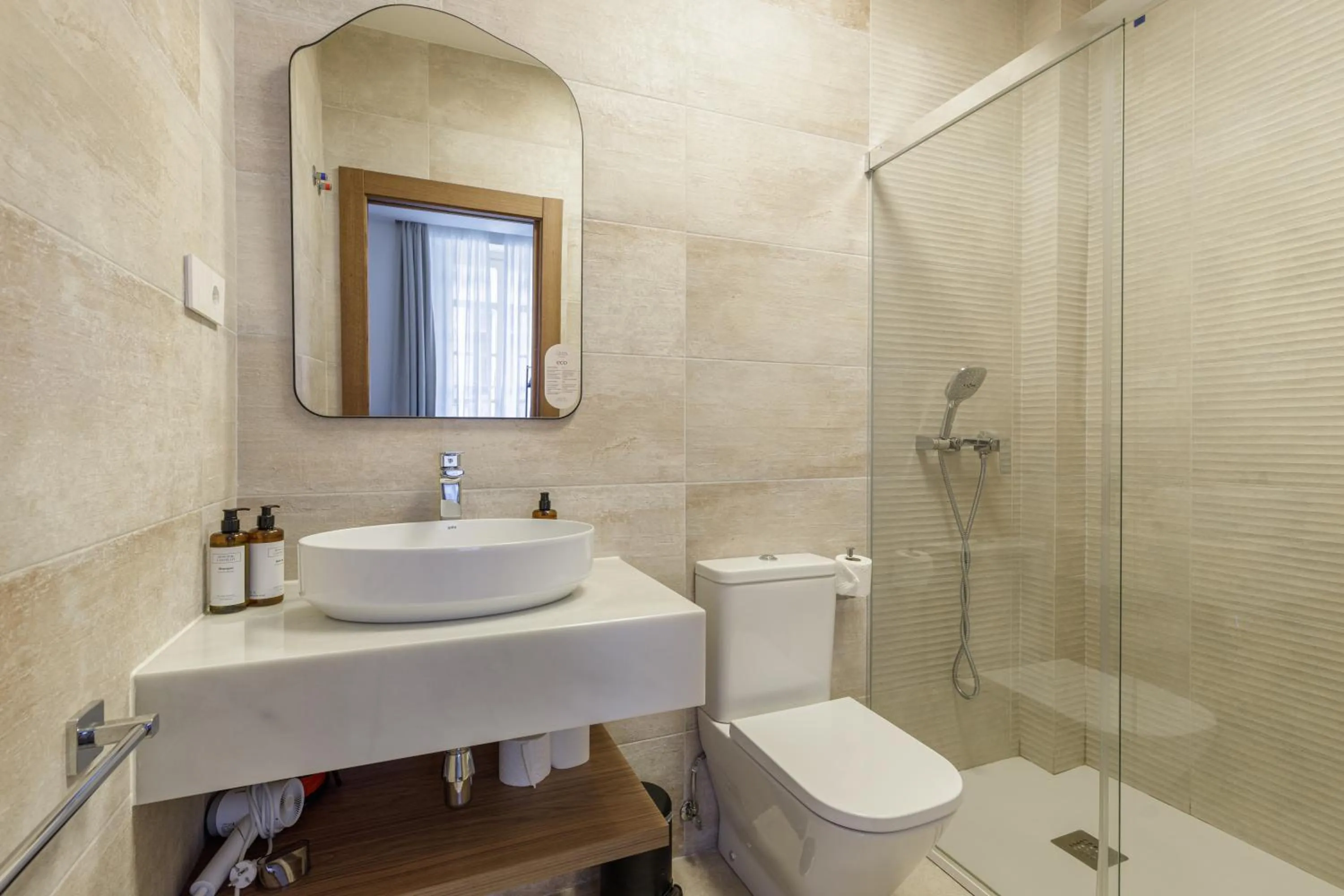 Shower in Plaza del Siglo Suites & Boutique Apartments by Caleta Homes