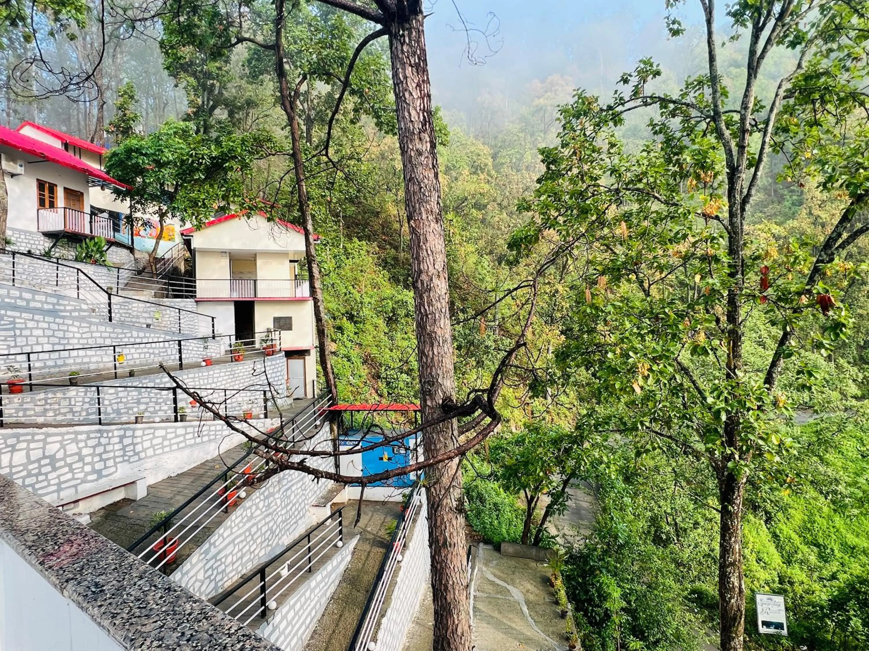 View (from property/room) in The Shalam Resort श्रीकृष्ण शरणं मम