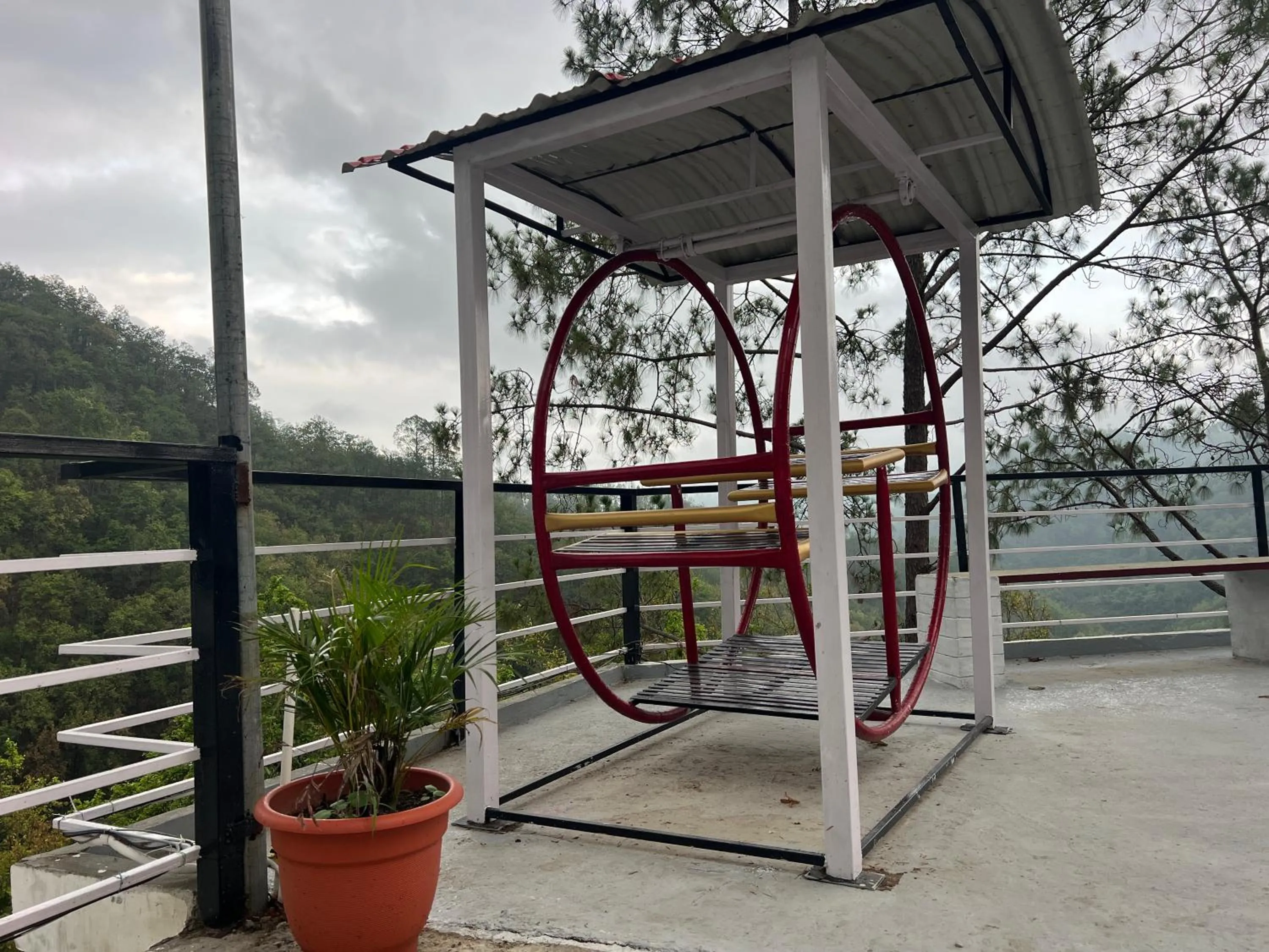 Children play ground in The Shalam Resort श्रीकृष्ण शरणं मम