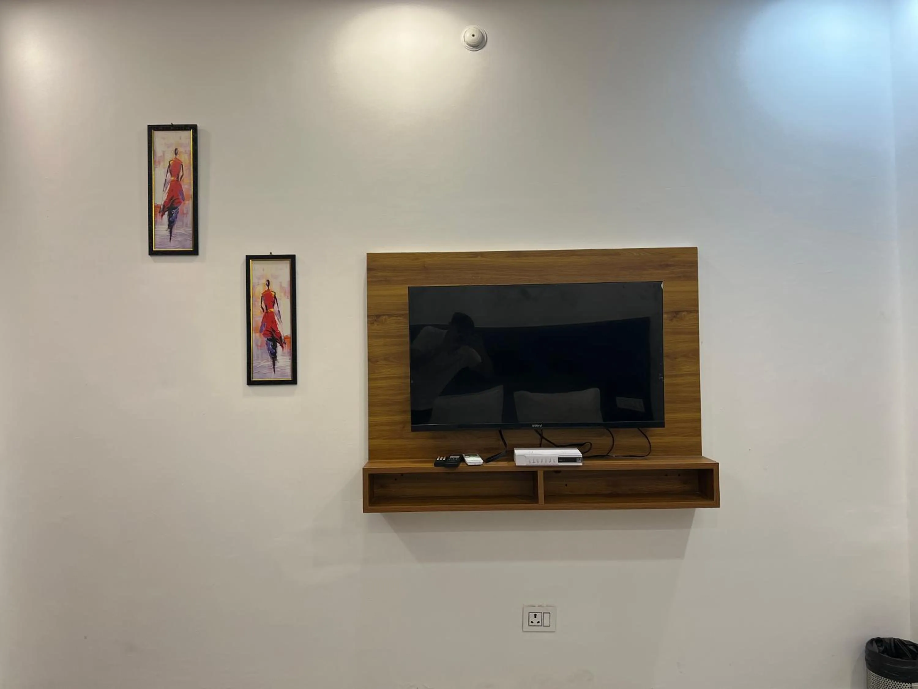 TV and multimedia in The Shalam Resort श्रीकृष्ण शरणं मम