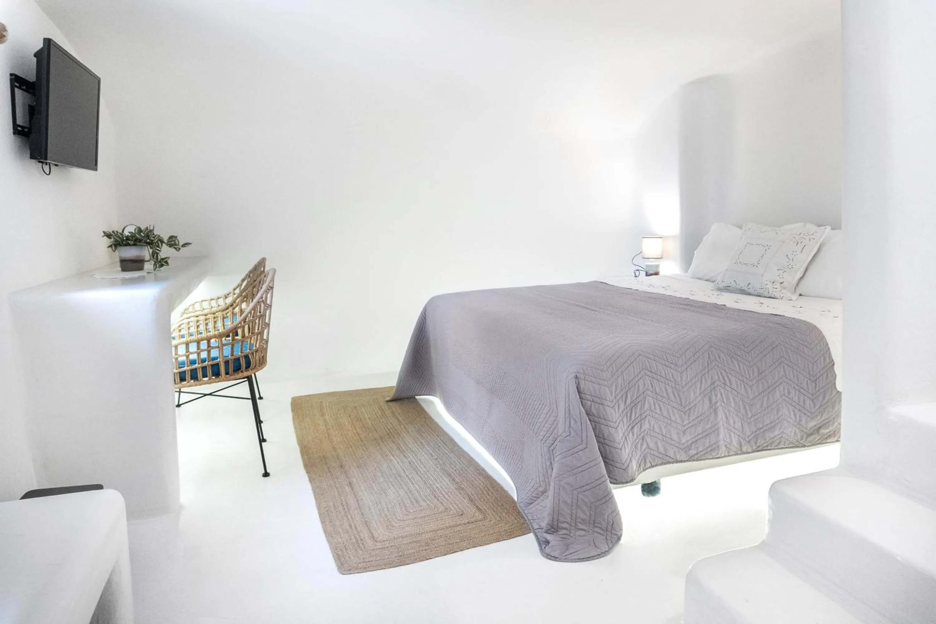 Bedroom, Bed in Art and Sky