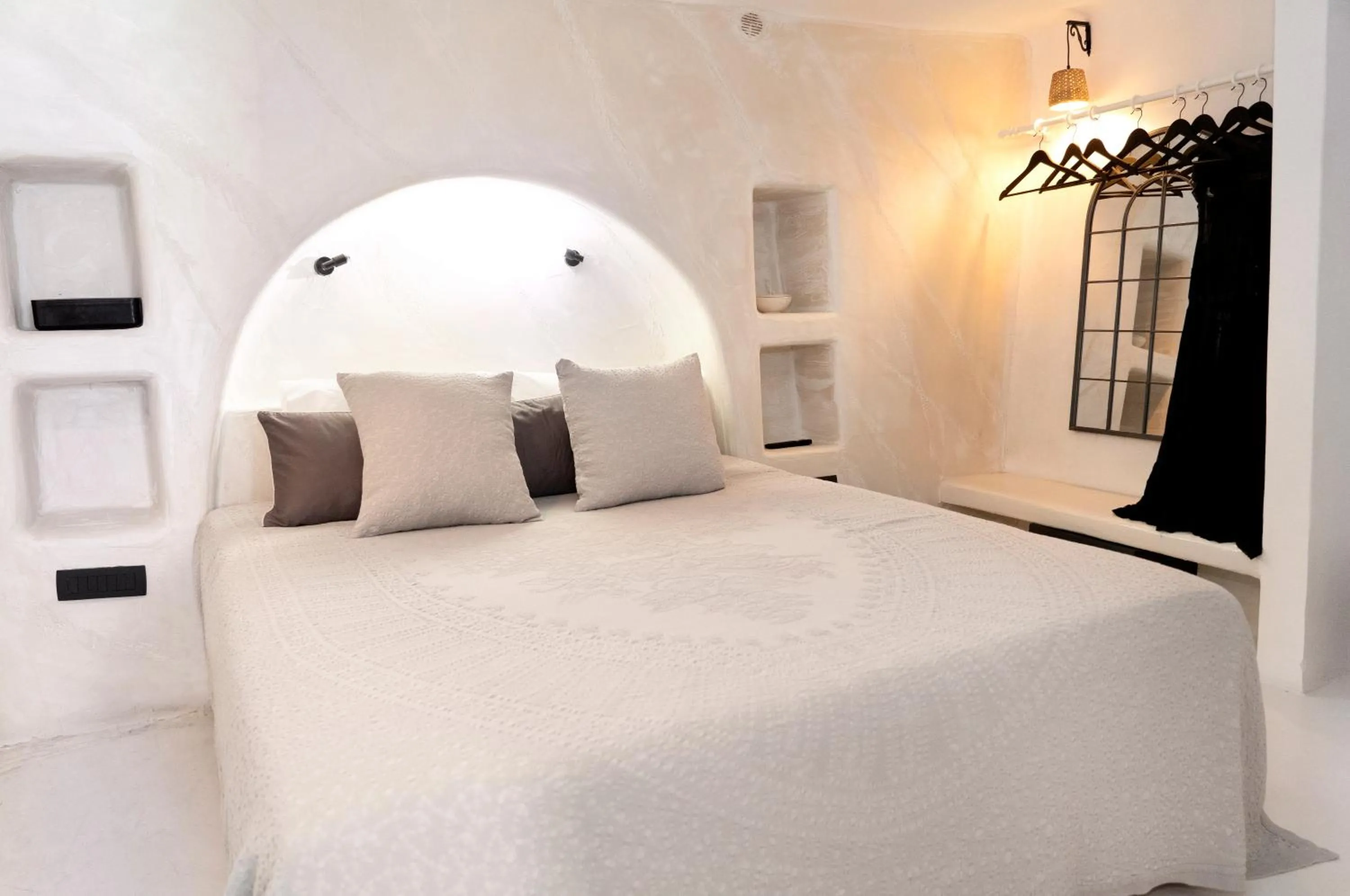 Bedroom, Bed in Art and Sky