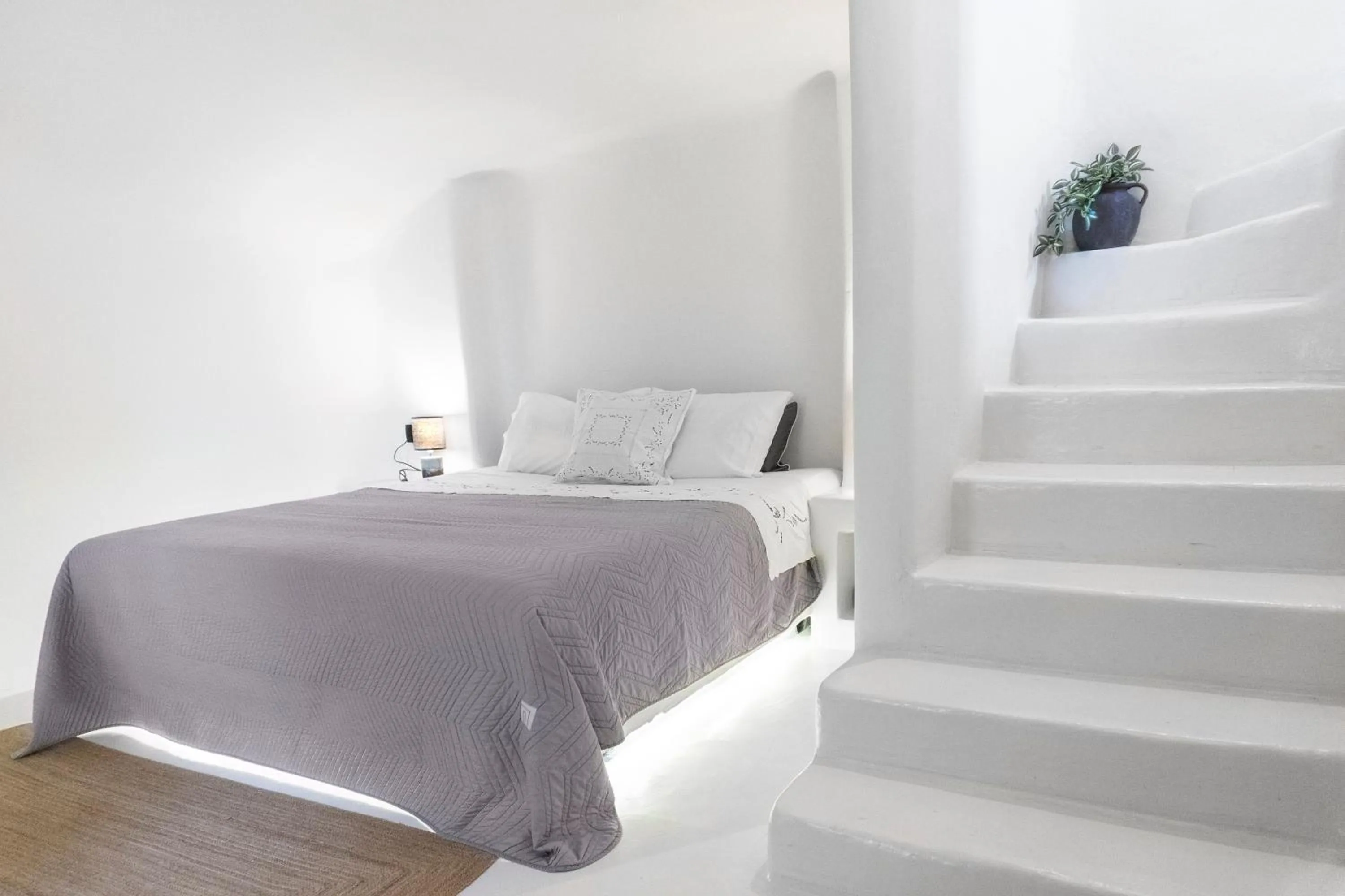 Bedroom, Bed in Art and Sky