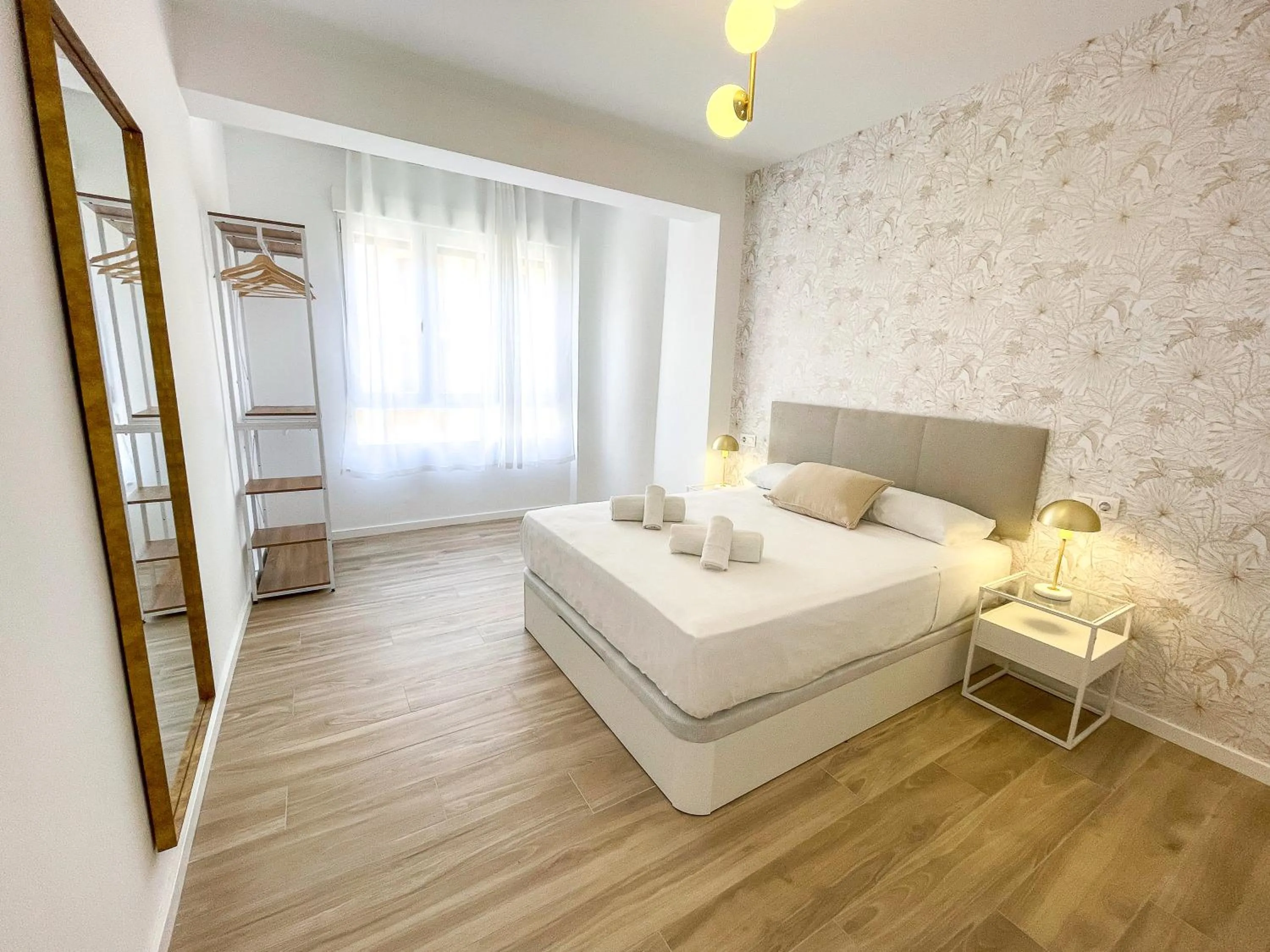 Bed in Apartamentos Zaragoza Gran Vía 3000