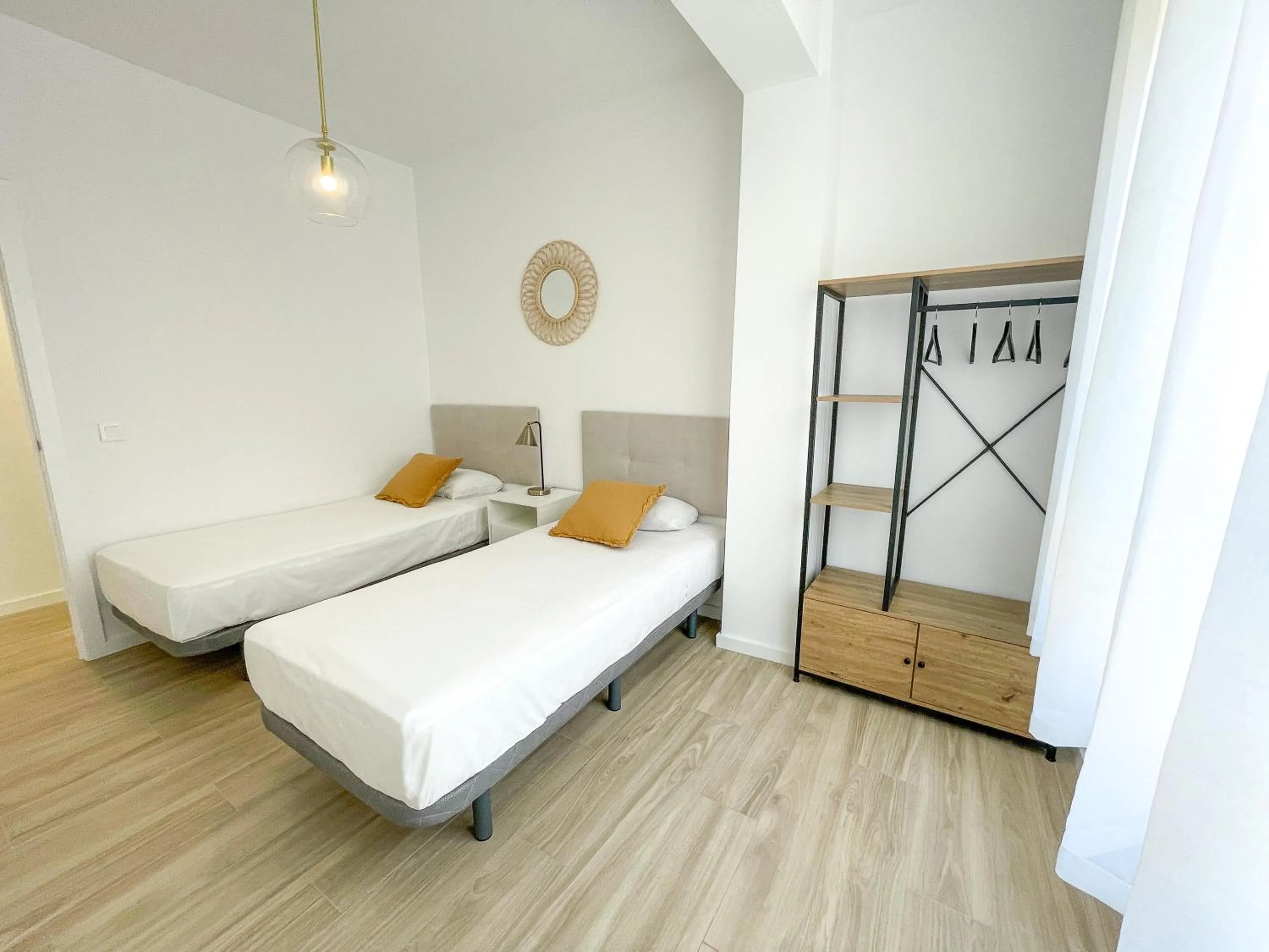 Bed in Apartamentos Zaragoza Gran Vía 3000