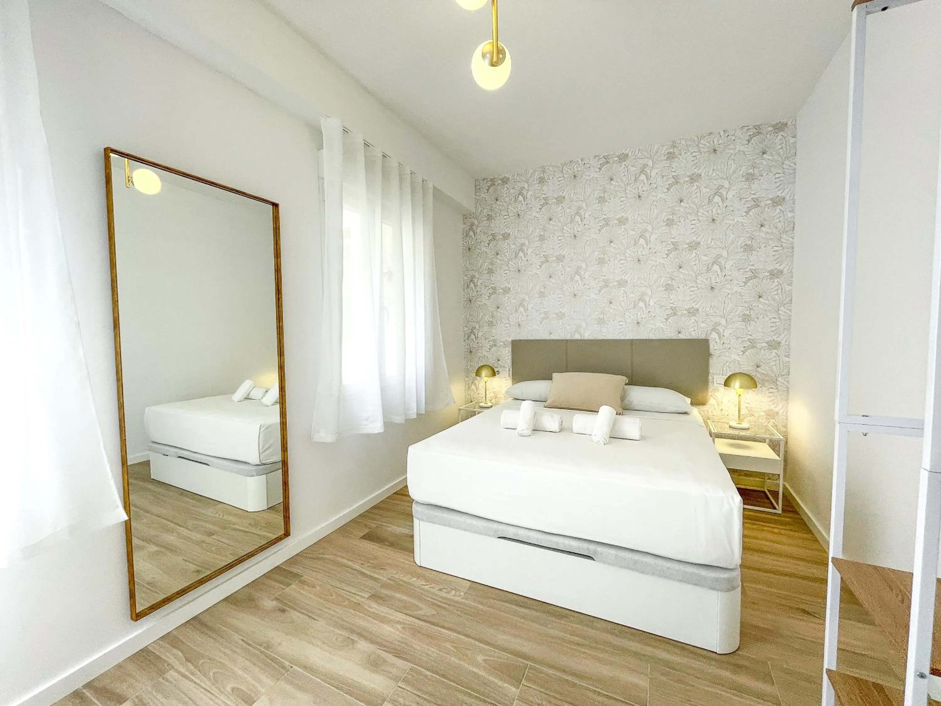 Bed in Apartamentos Zaragoza Gran Vía 3000