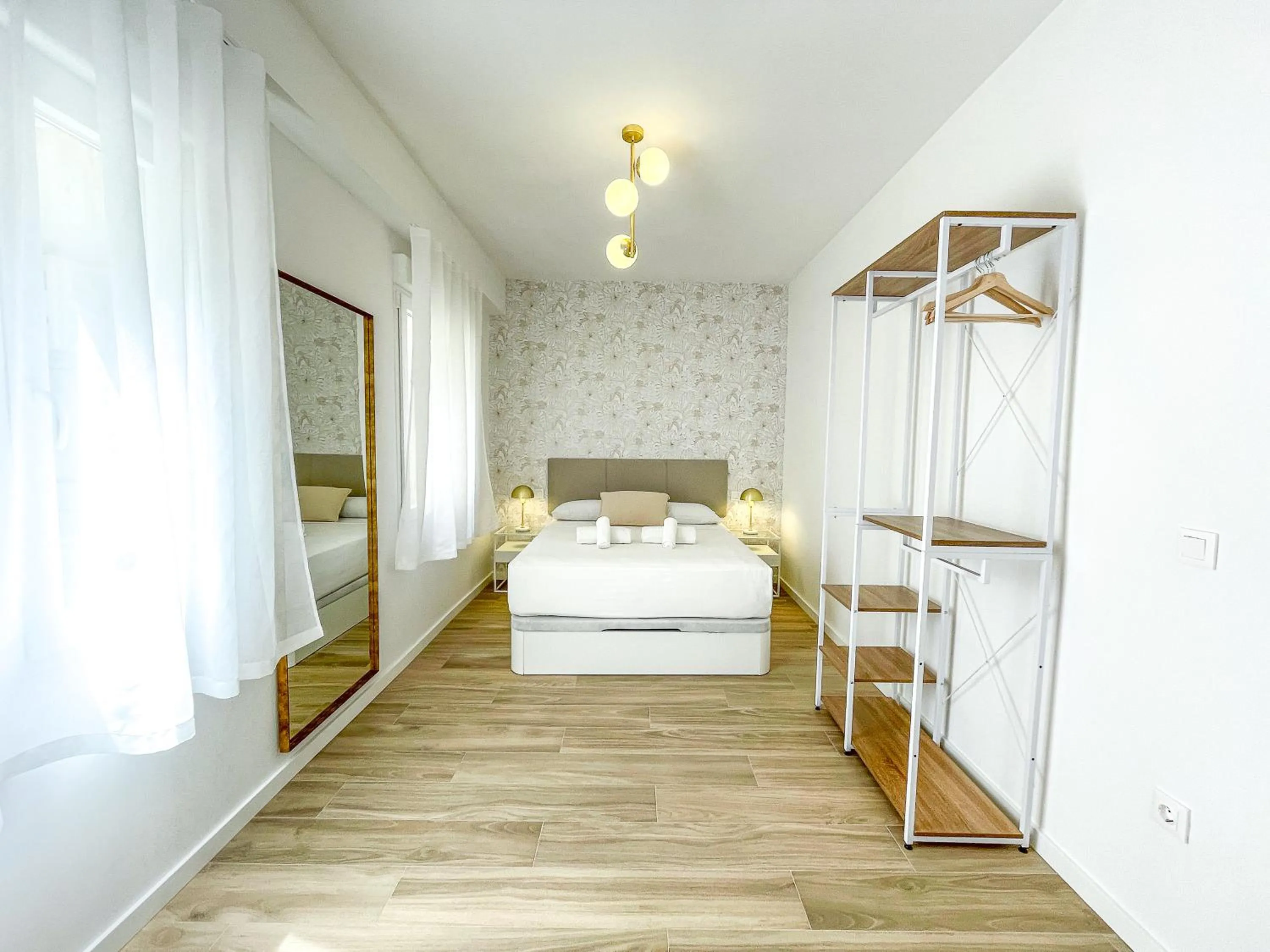 Bed in Apartamentos Zaragoza Gran Vía 3000