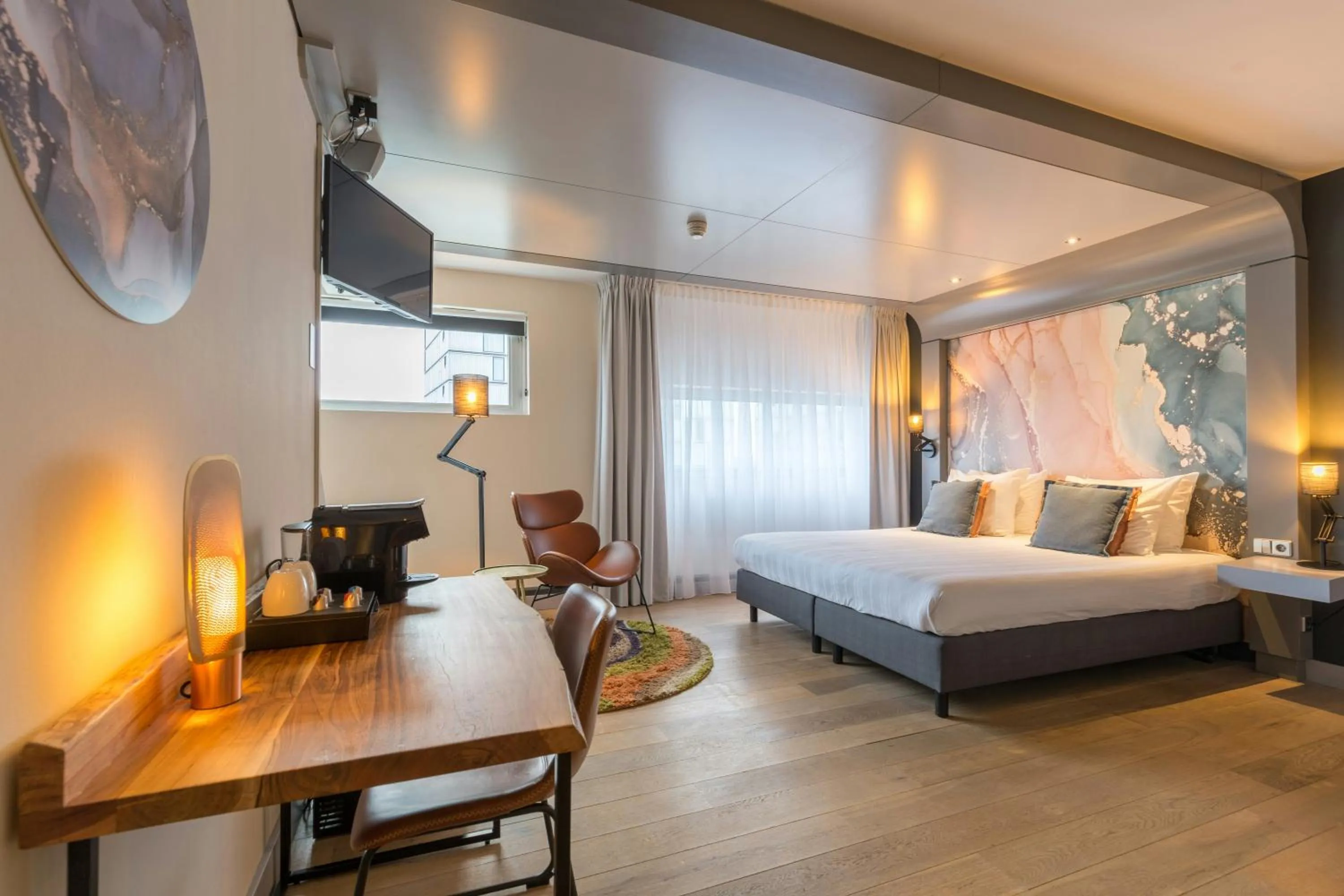 Photo of the whole room, Bed in Leonardo Hotel Almere City Center