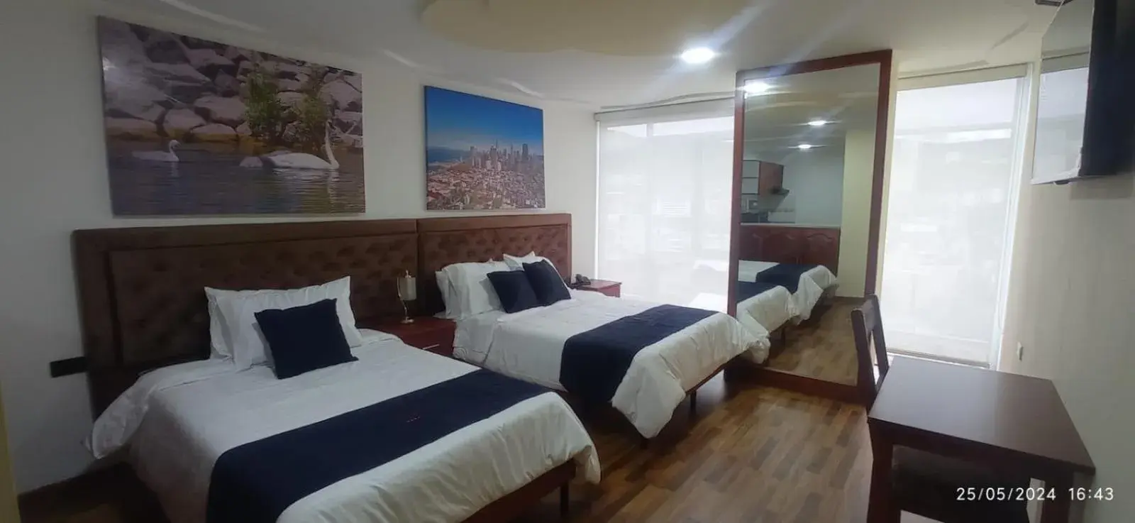 Double Room with Private Bathroom in Hotel Xilon Pasto Double Room with Private Bathroom in Hotel Xilon Pasto