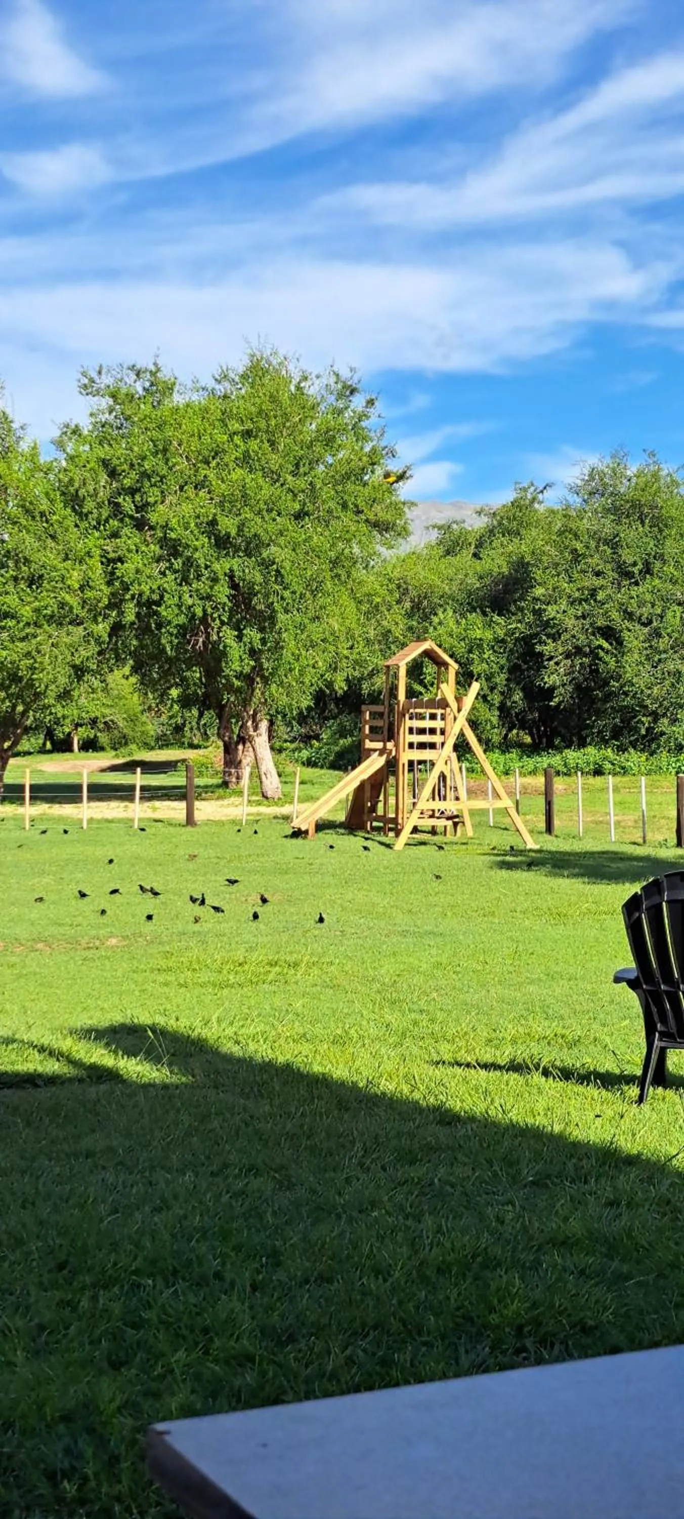 Children play ground in Ayres del Golf Posada-Restó