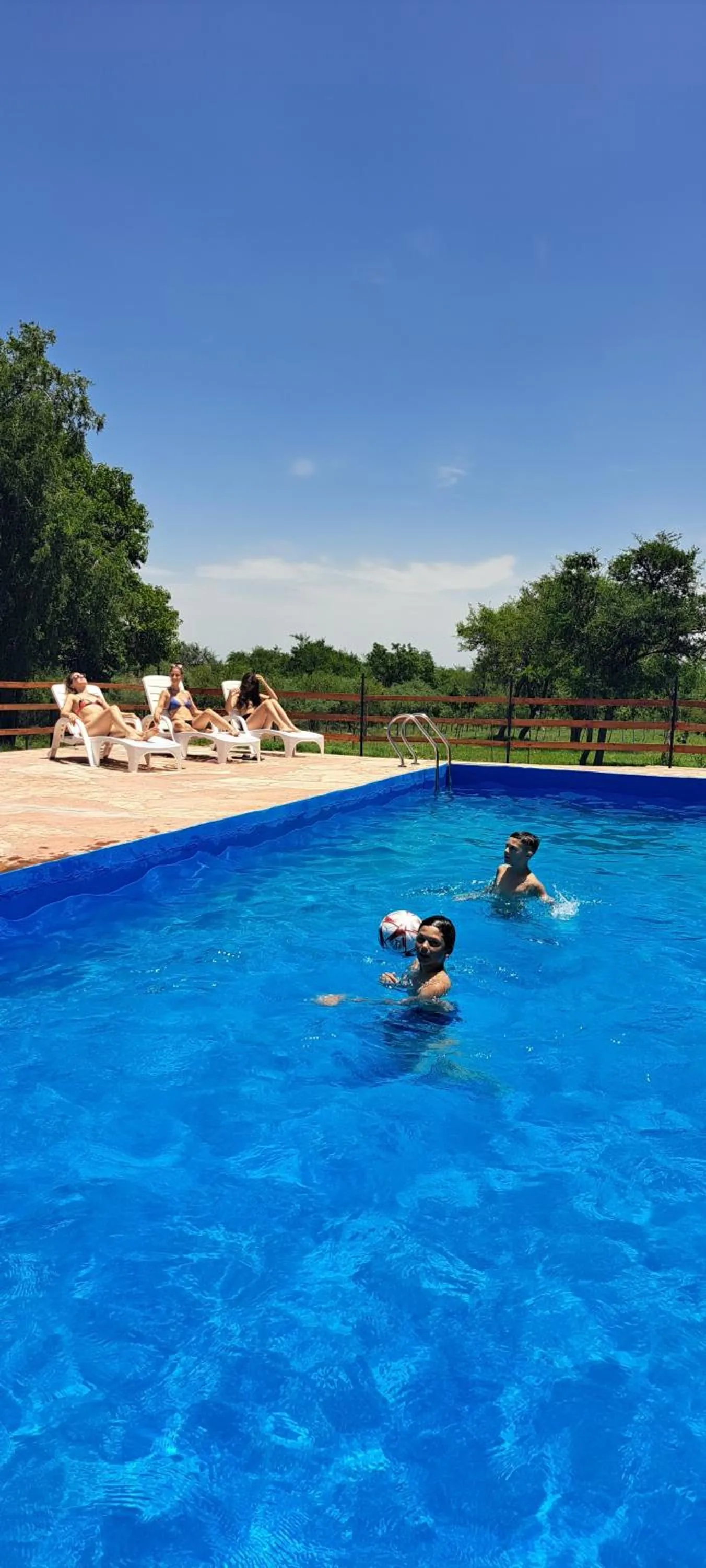 Swimming pool in Ayres del Golf Posada-Restó