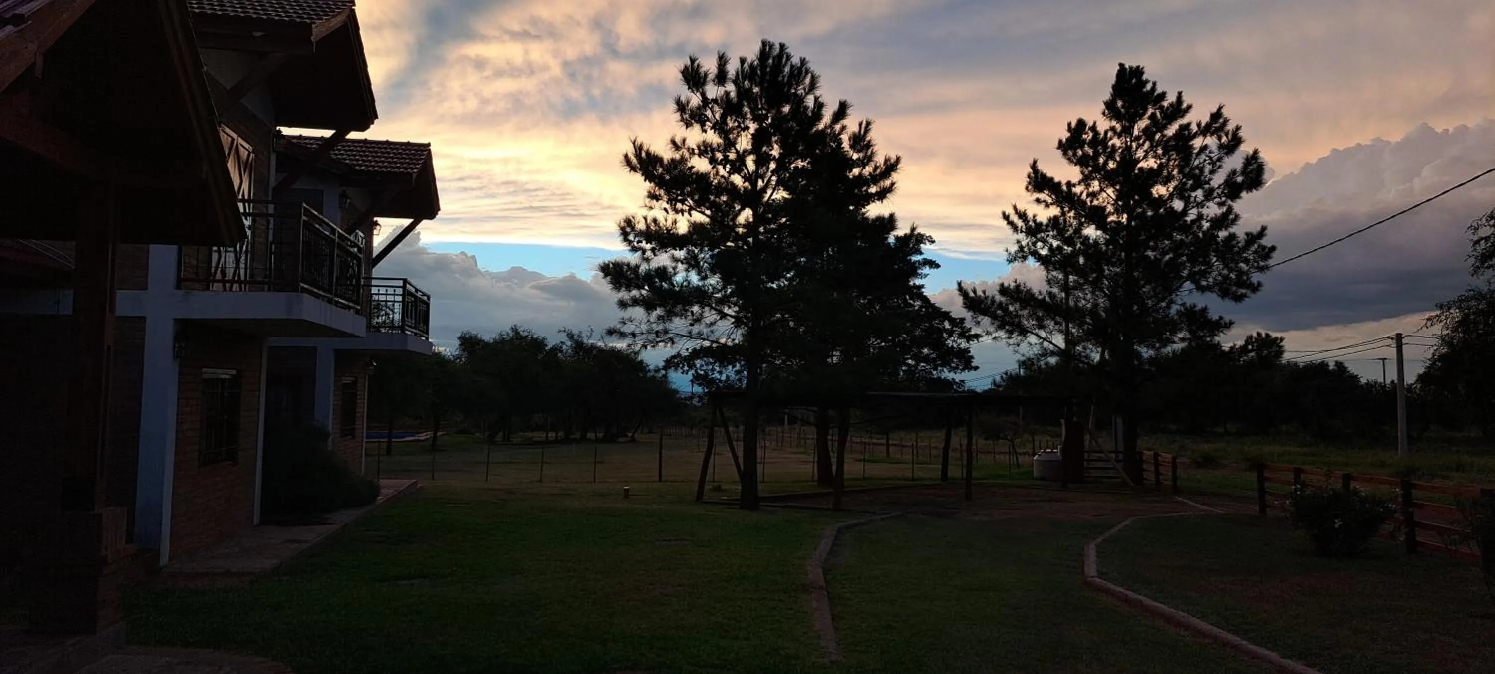 Sunset in Ayres del Golf Posada-Restó