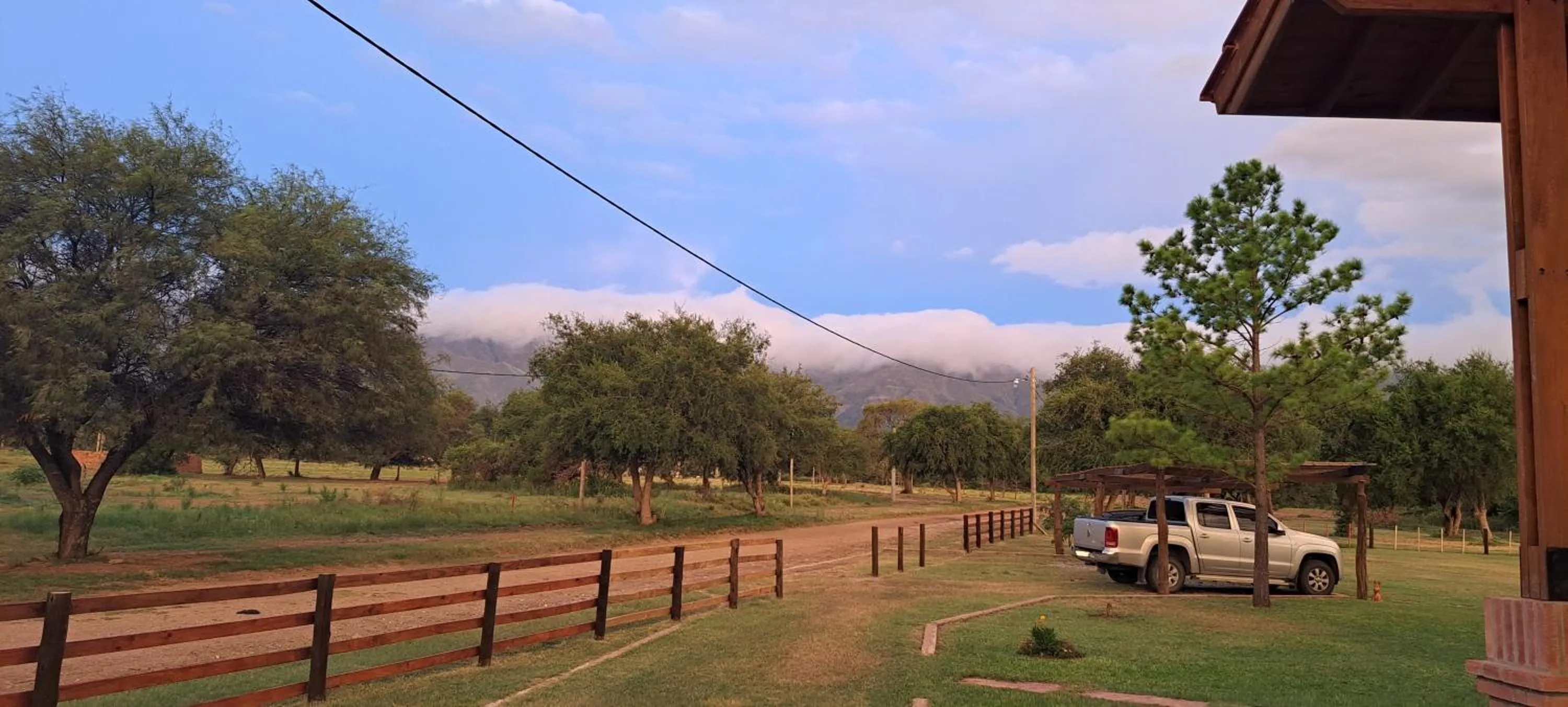 Mountain view in Ayres del Golf Posada-Restó