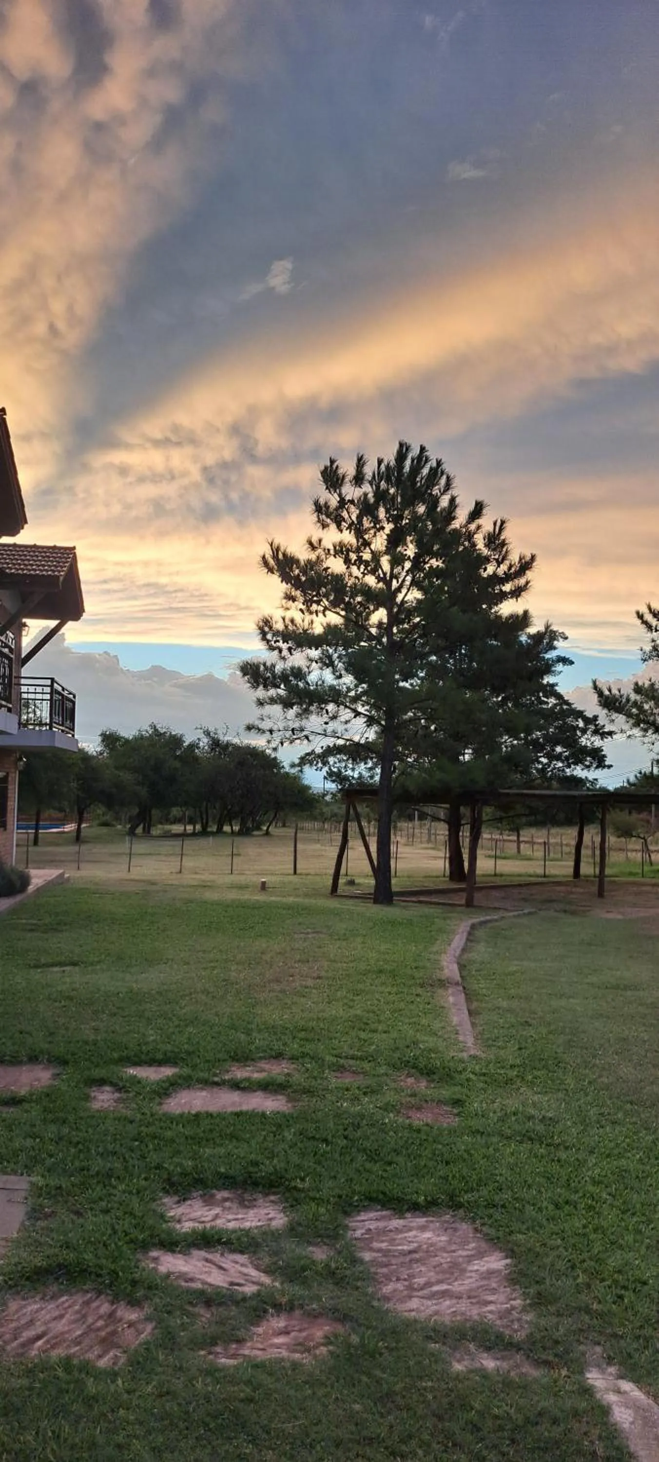 Sunset in Ayres del Golf Posada-Restó