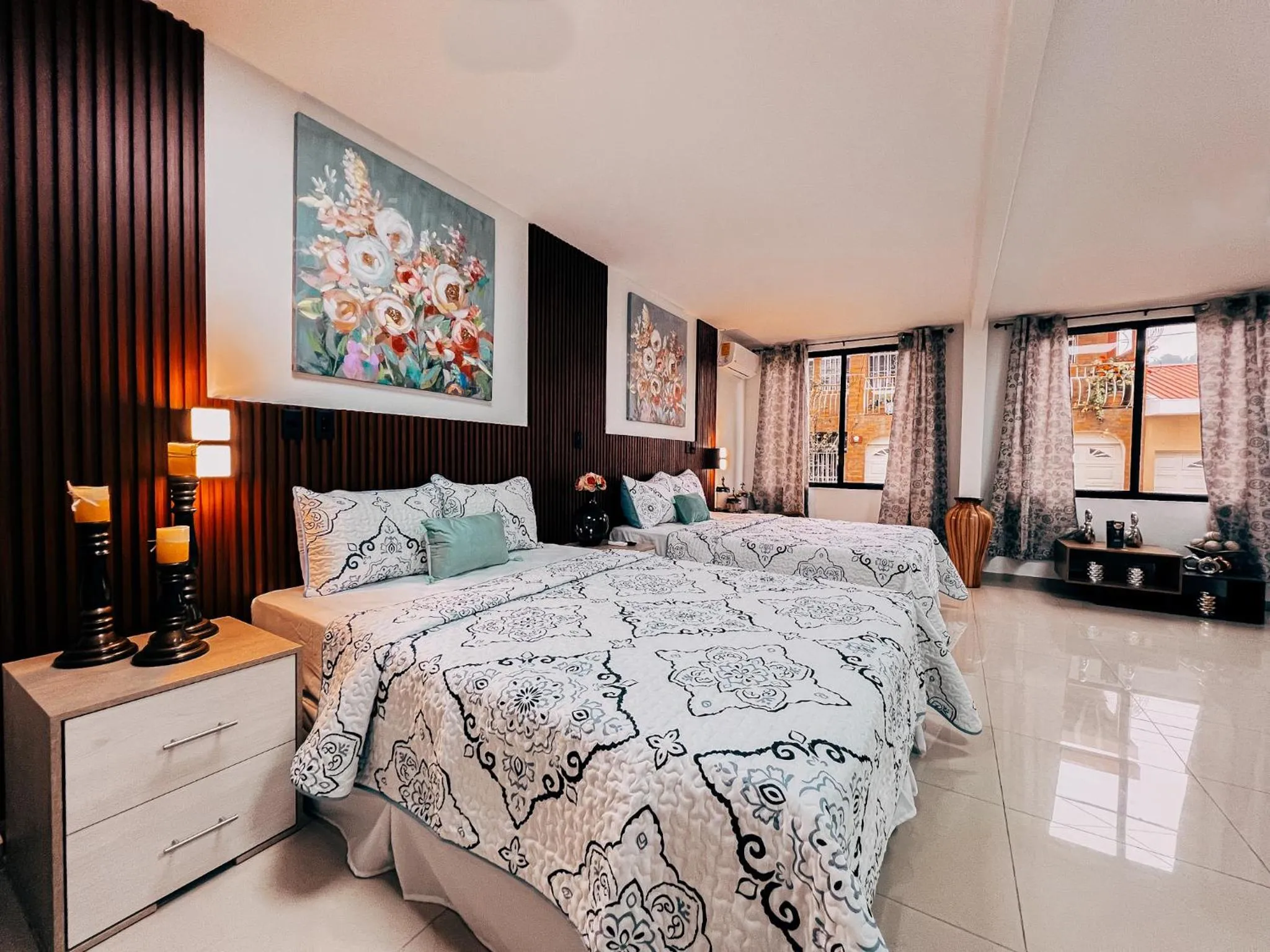 Bed in Hotel San Angelo