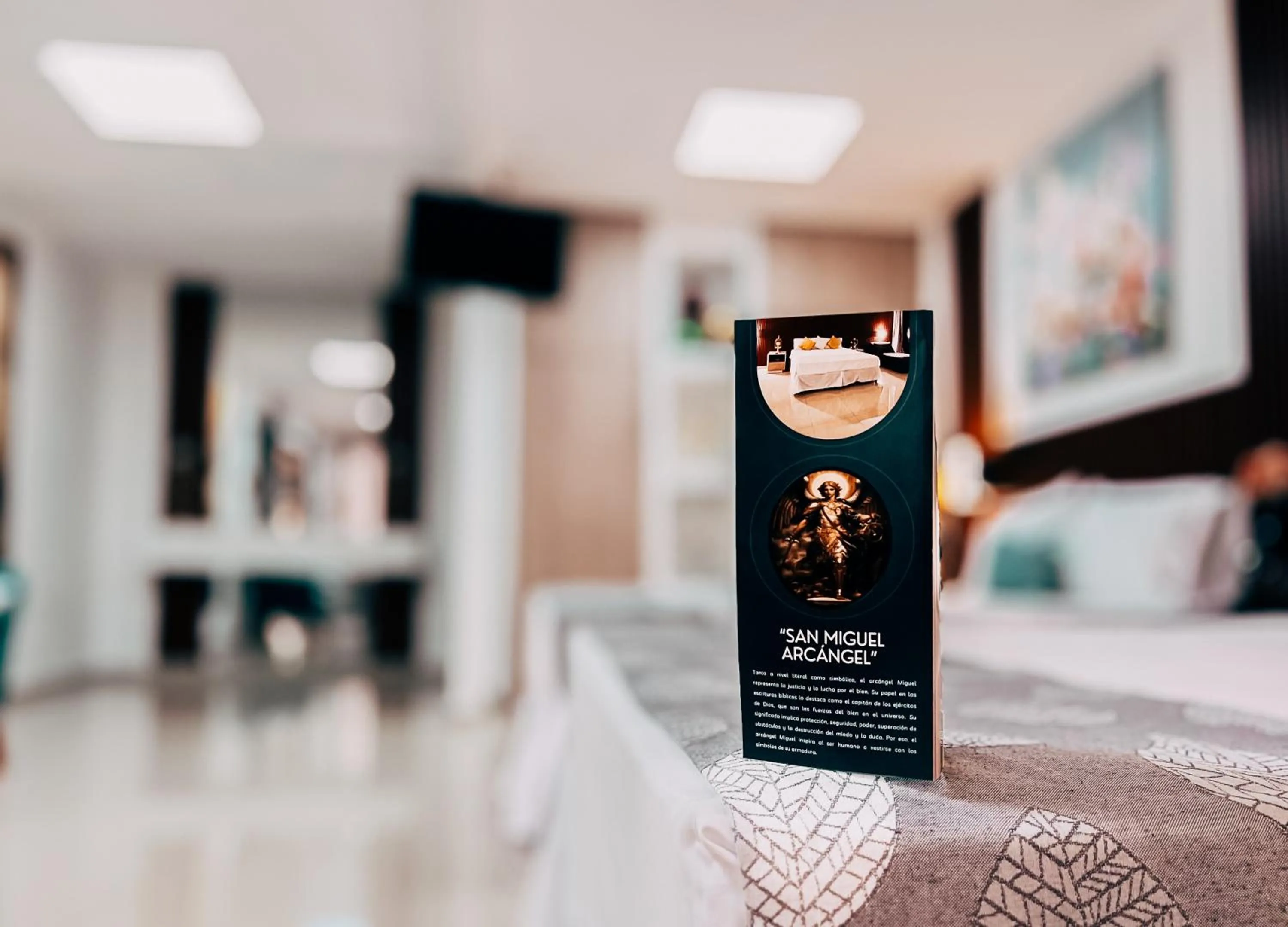 Bed in Hotel San Angelo