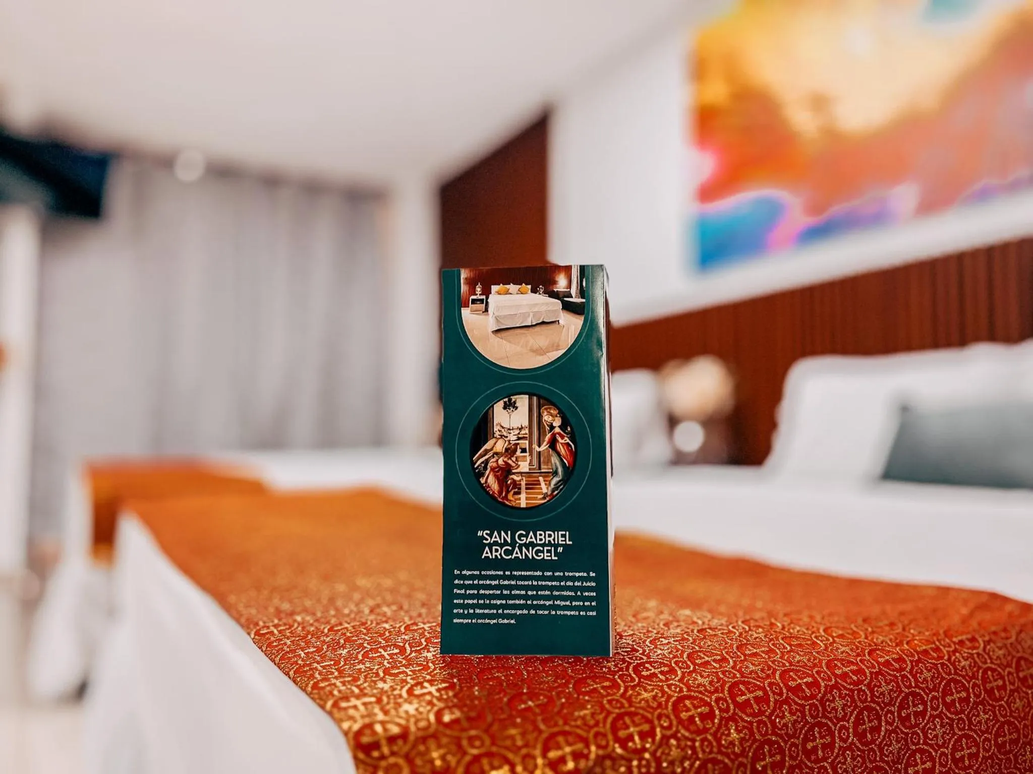 Bed in Hotel San Angelo